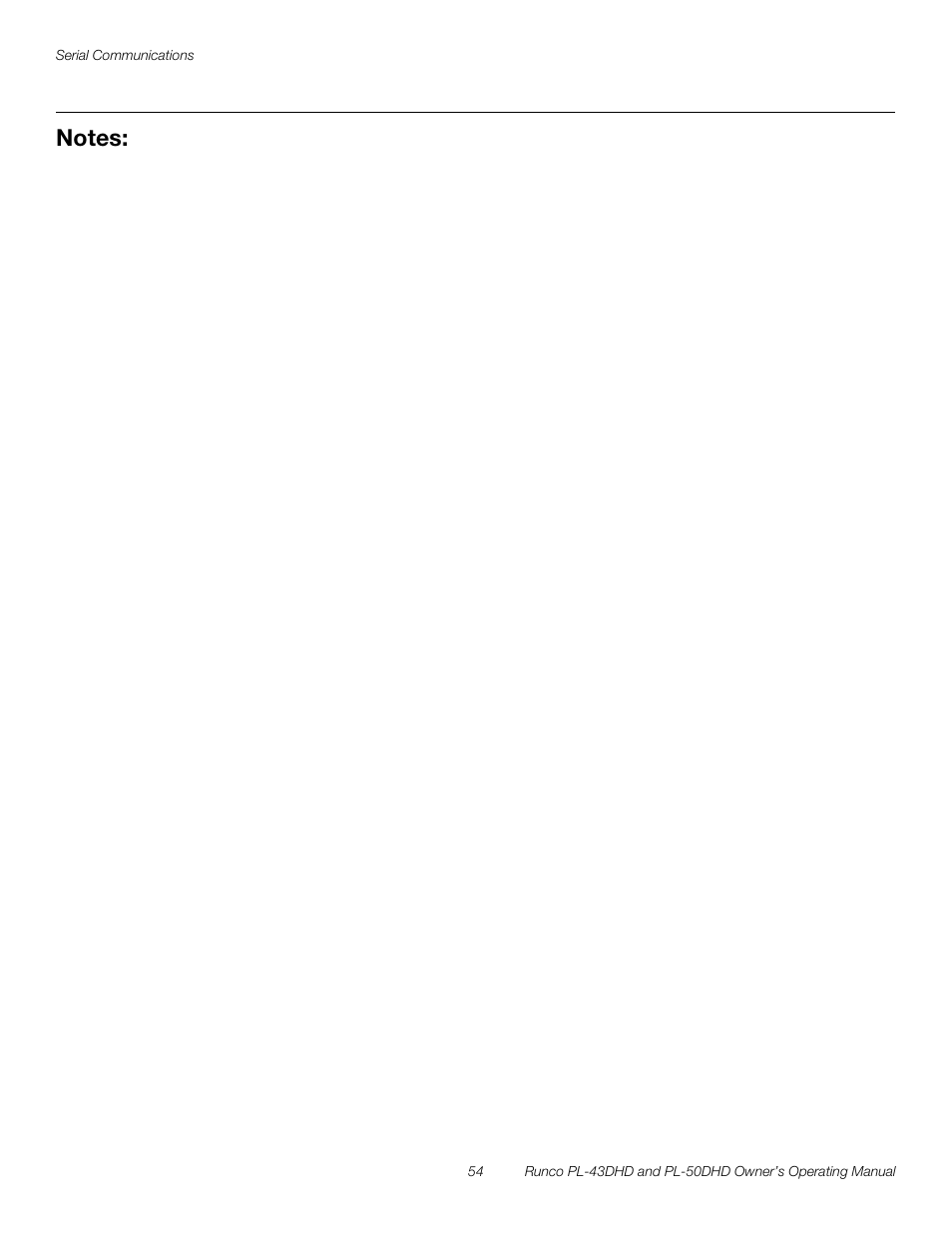 Preli m inary | Runco PL-43DHD User Manual | Page 64 / 76
