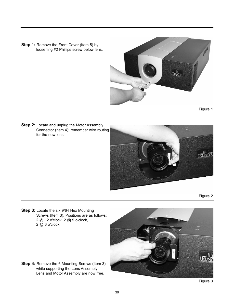 Runco VX-4000ci User Manual | Page 32 / 44