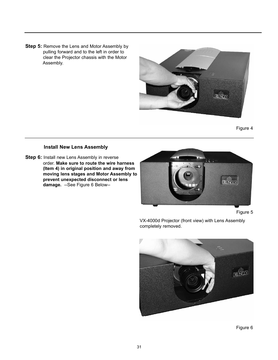 Runco VX-4000d User Manual | Page 33 / 44