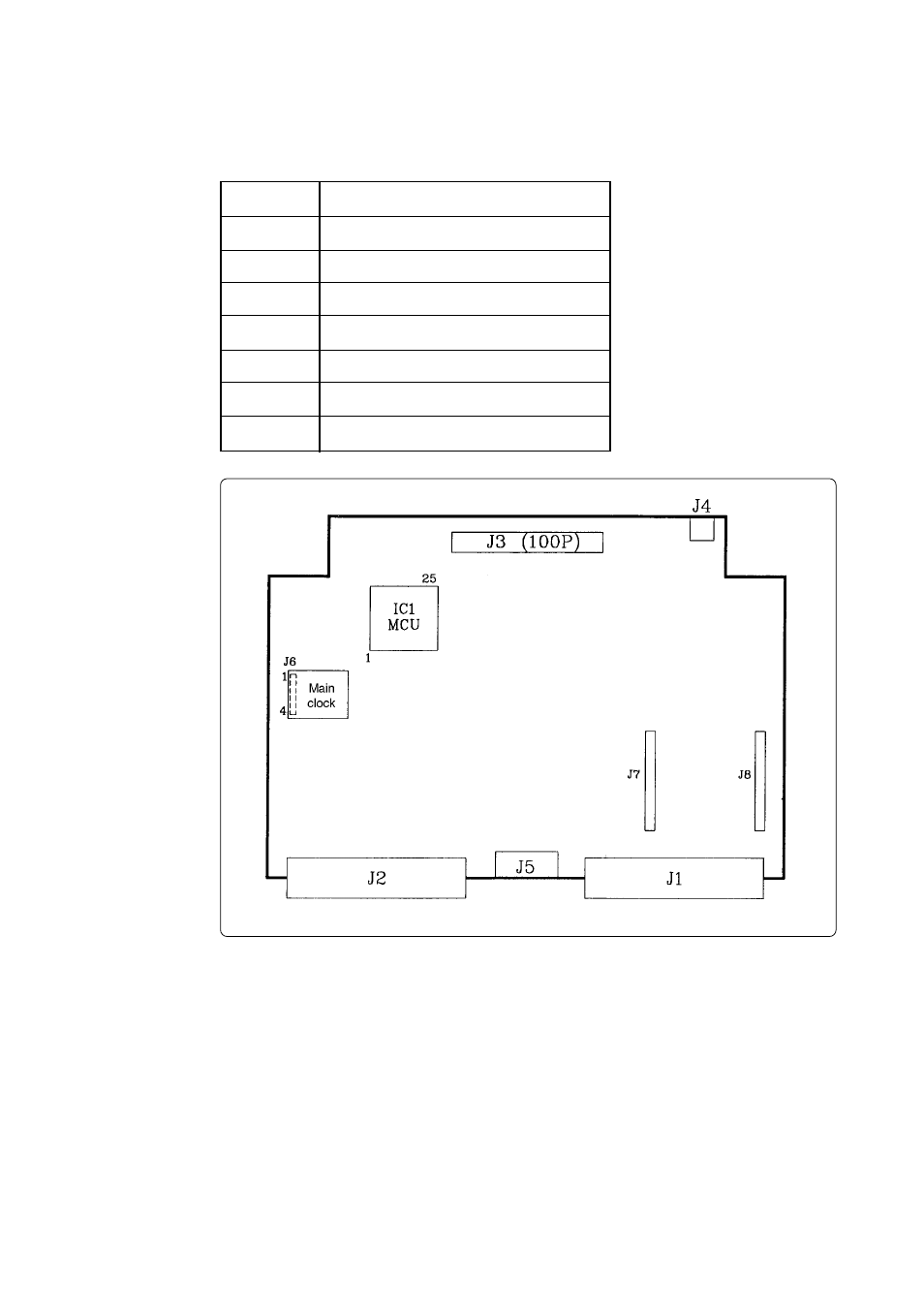 4 description of connectors | Renesas Single-Chip Microcomputer M34551T2-MCU User Manual | Page 19 / 42