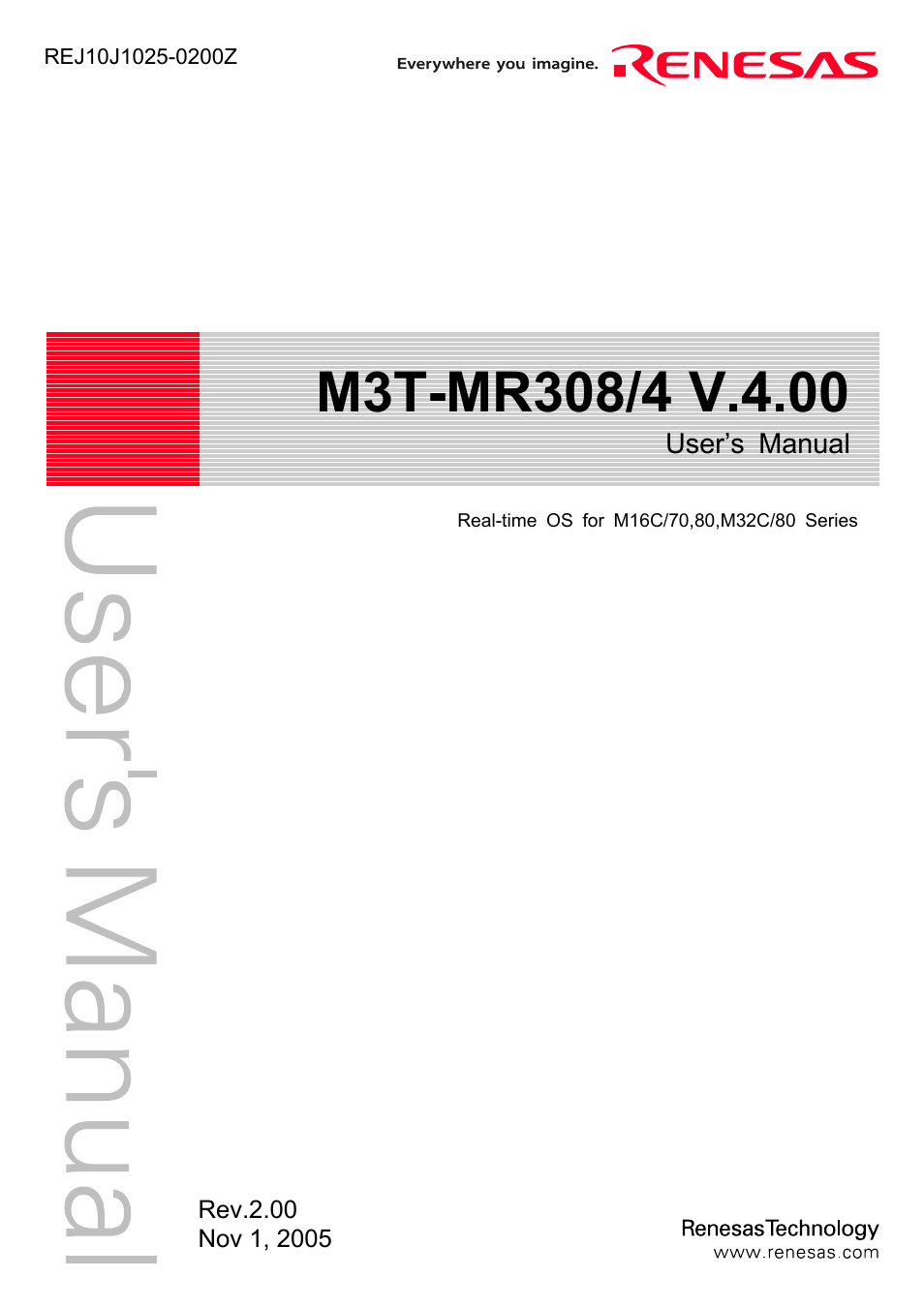 Renesas 70 User Manual | 162 pages