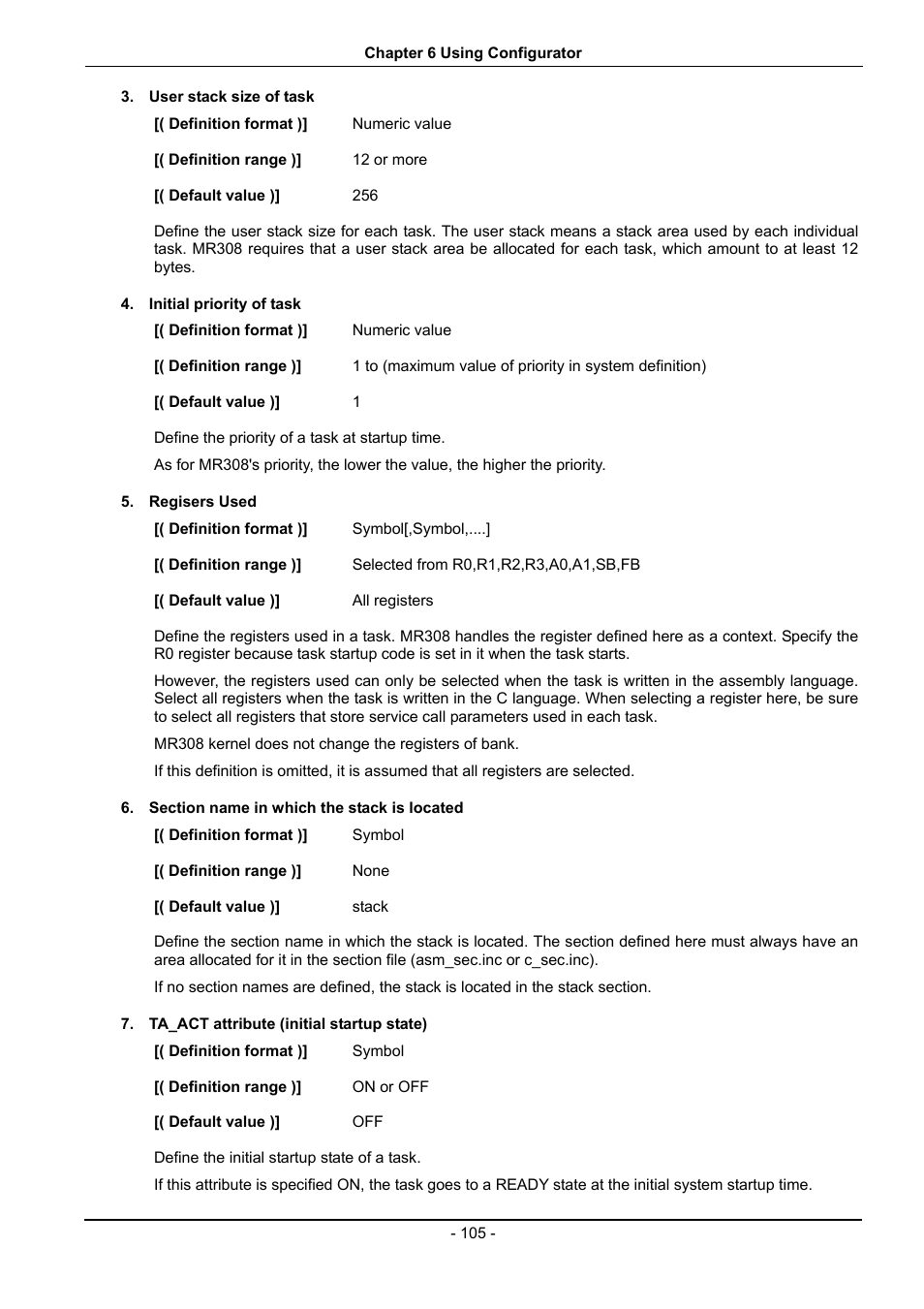 Renesas 70 User Manual | Page 115 / 162