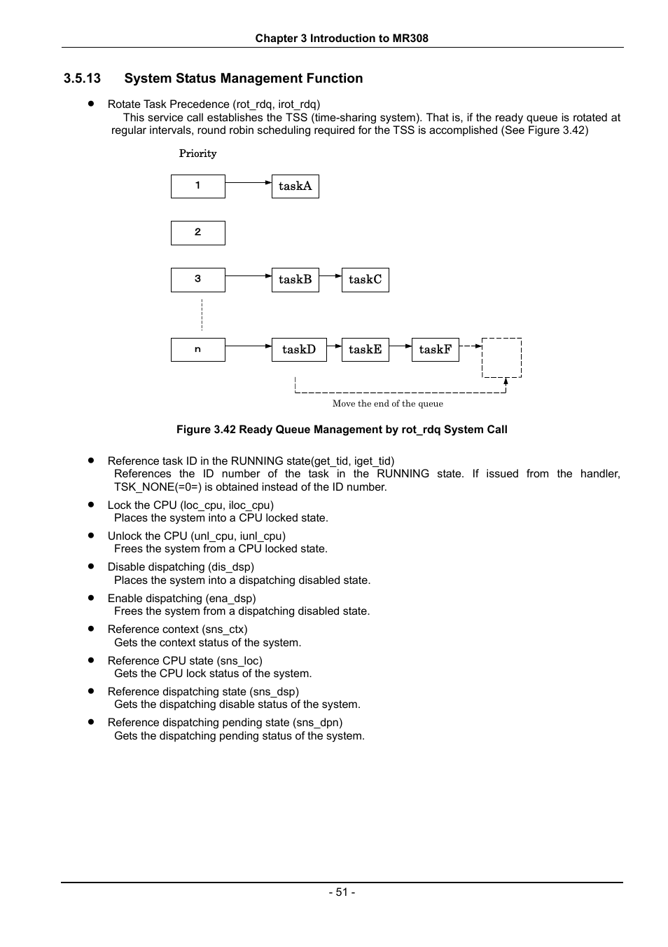 System status management function | Renesas 70 User Manual | Page 61 / 162