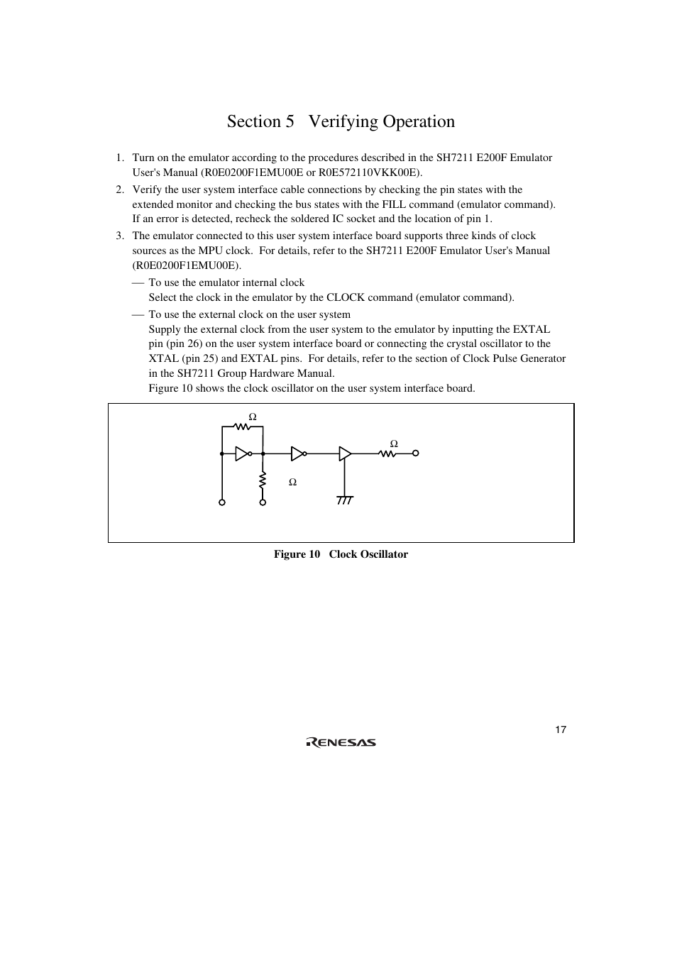 Section 5 verifying operation | Renesas FP-144L User Manual | Page 35 / 40