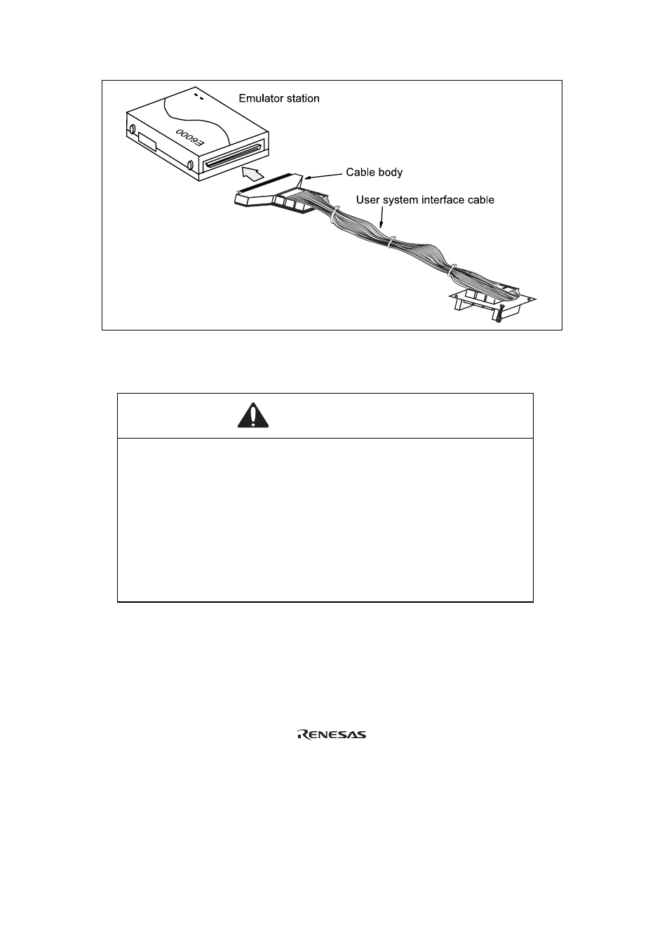 1installing ic socket, Installing ic socket, Warning | Renesas H8/3257 Series User Manual | Page 10 / 20