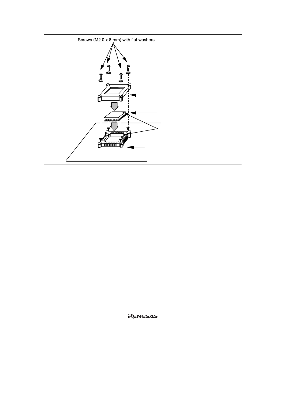 Figure 8 installing mcu to user system | Renesas H8/3257 Series User Manual | Page 18 / 20