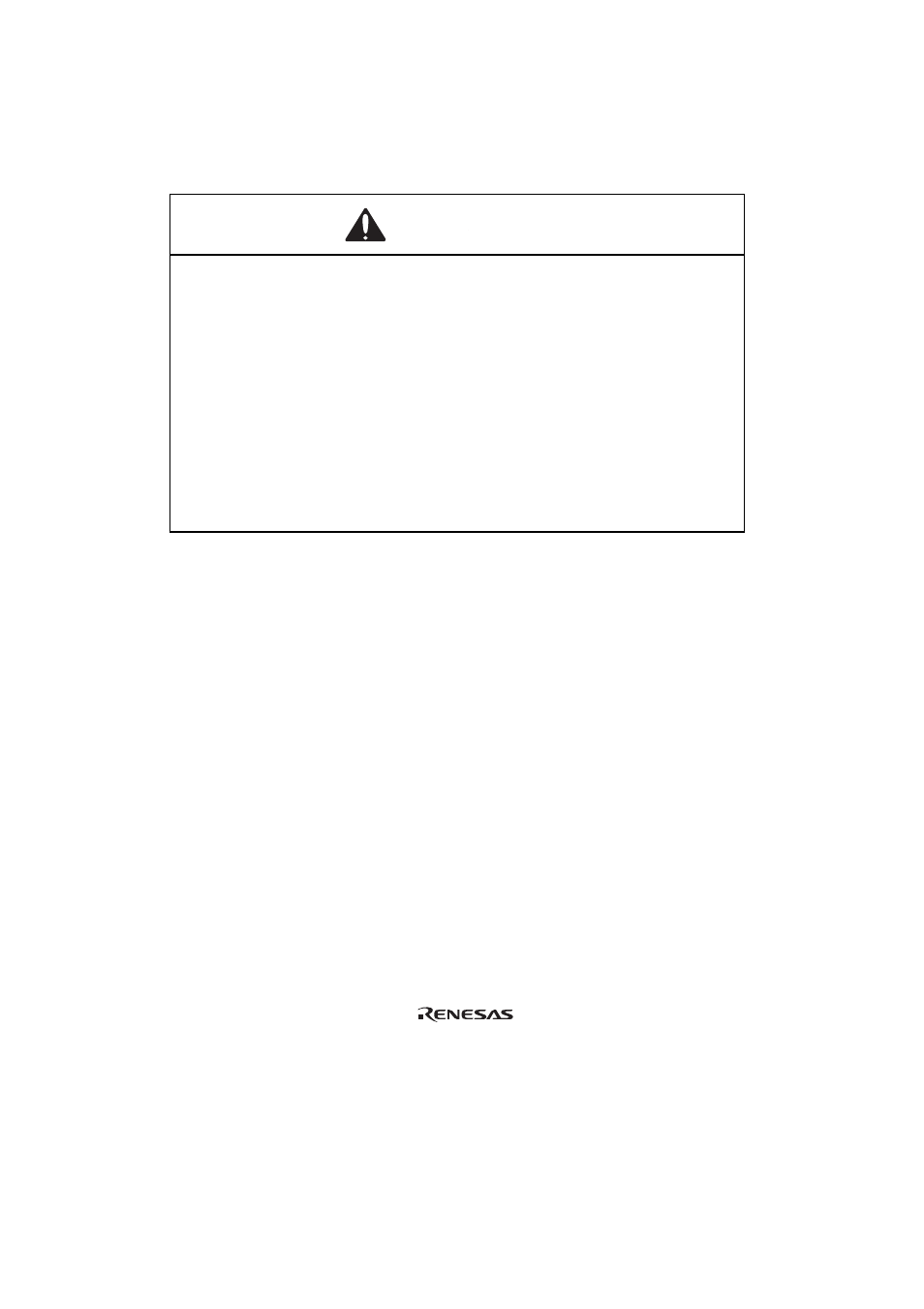 Section 2 connection procedures, Warning | Renesas H8/3257 Series User Manual | Page 9 / 20