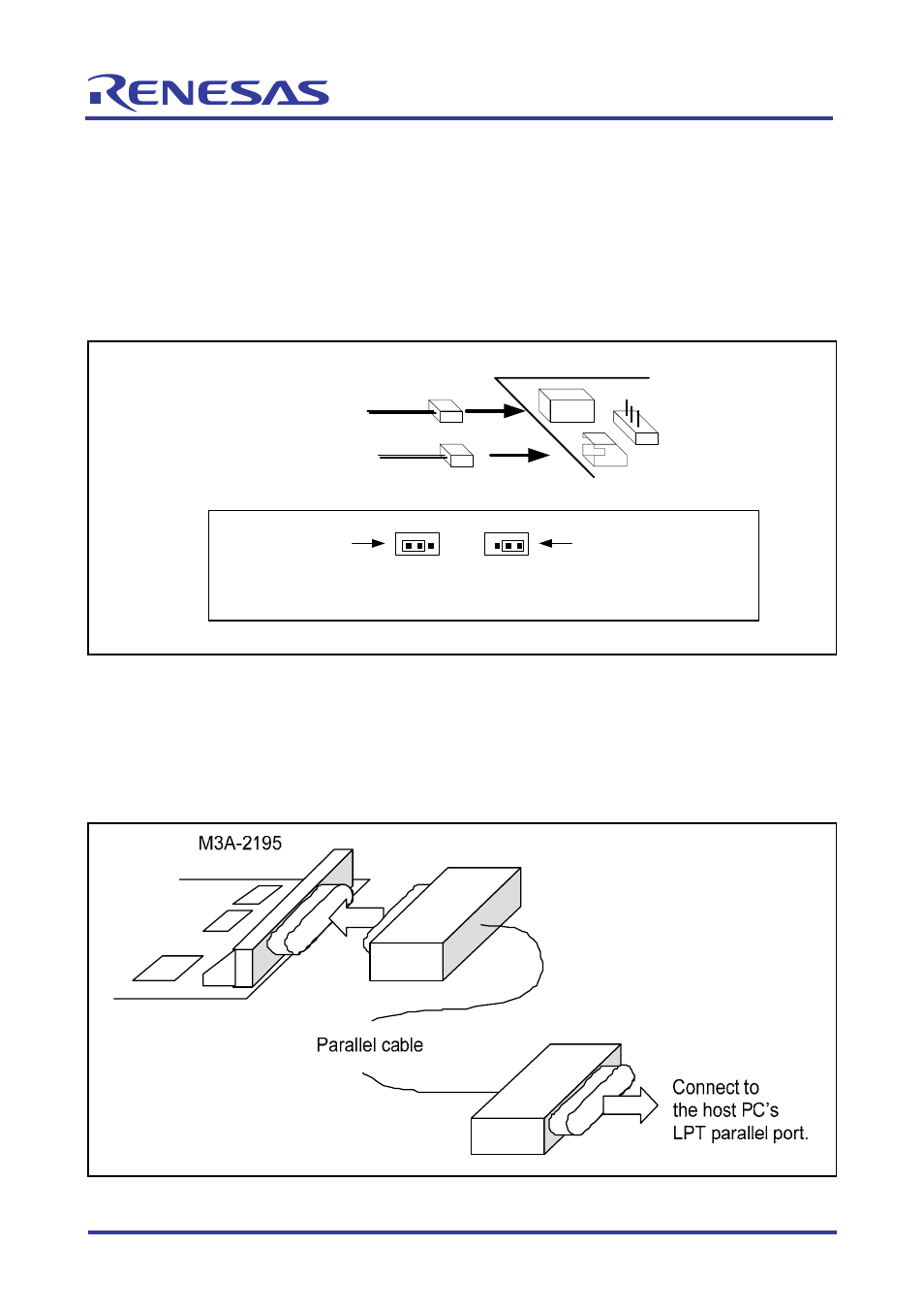 2 hardware setup when m3a-2152g52 in use | Renesas 32176 User Manual | Page 22 / 95