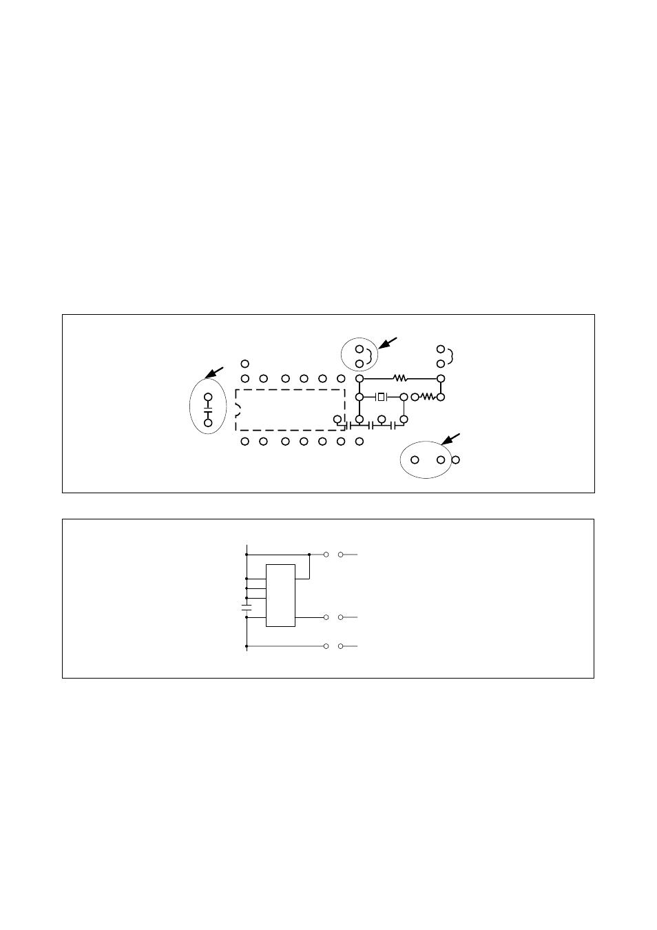 Outline, Connecting the oscillator circuit pattern | Renesas PCA7755D User Manual | Page 4 / 6