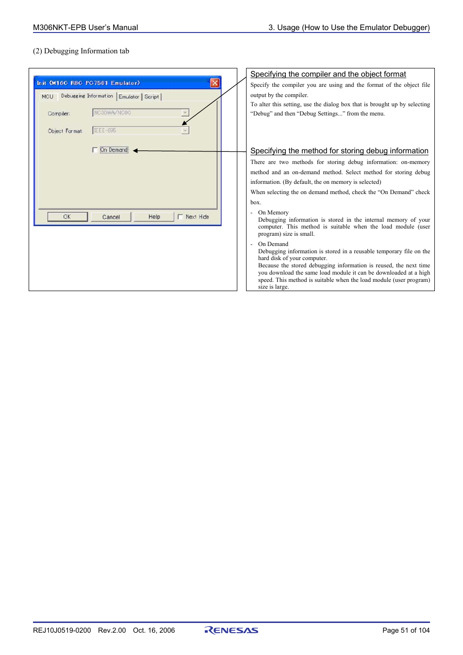 Renesas M16C/6NM User Manual | Page 53 / 106