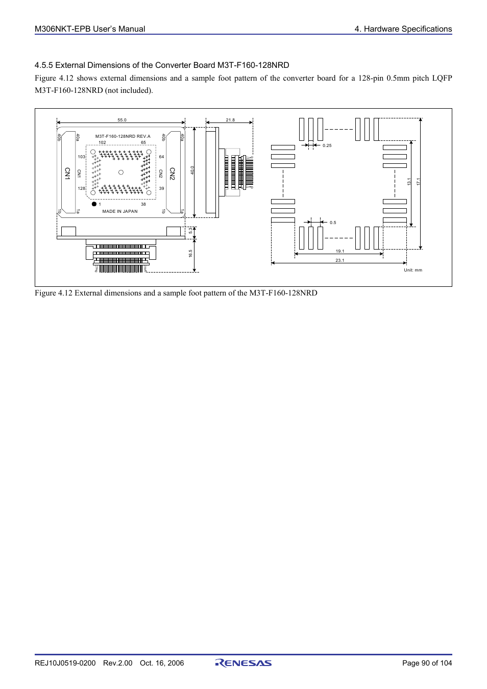 Renesas M16C/6NM User Manual | Page 92 / 106