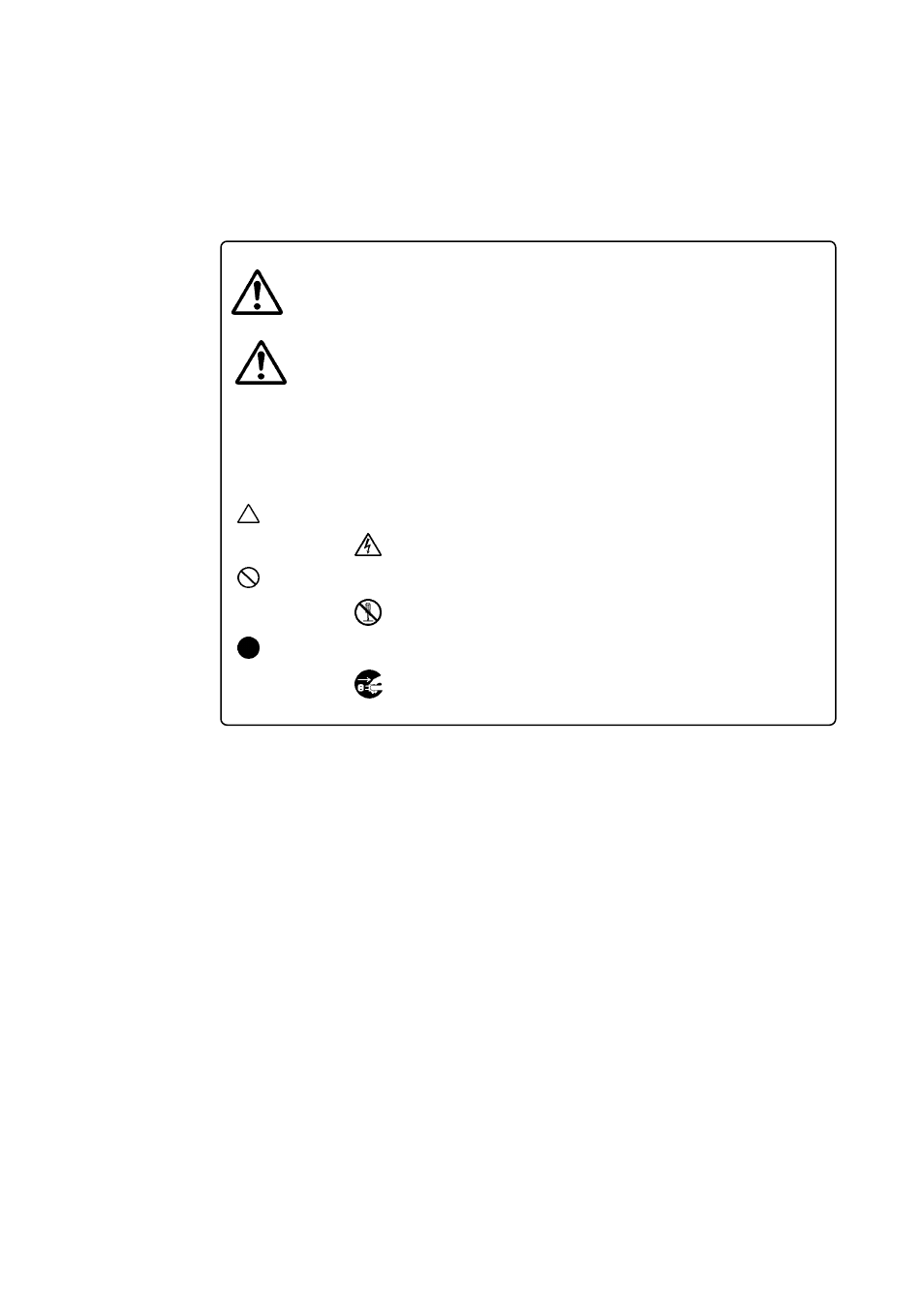 Chapter 1. precautions for safety, Warning important caution | Renesas PCA7400 User Manual | Page 6 / 18