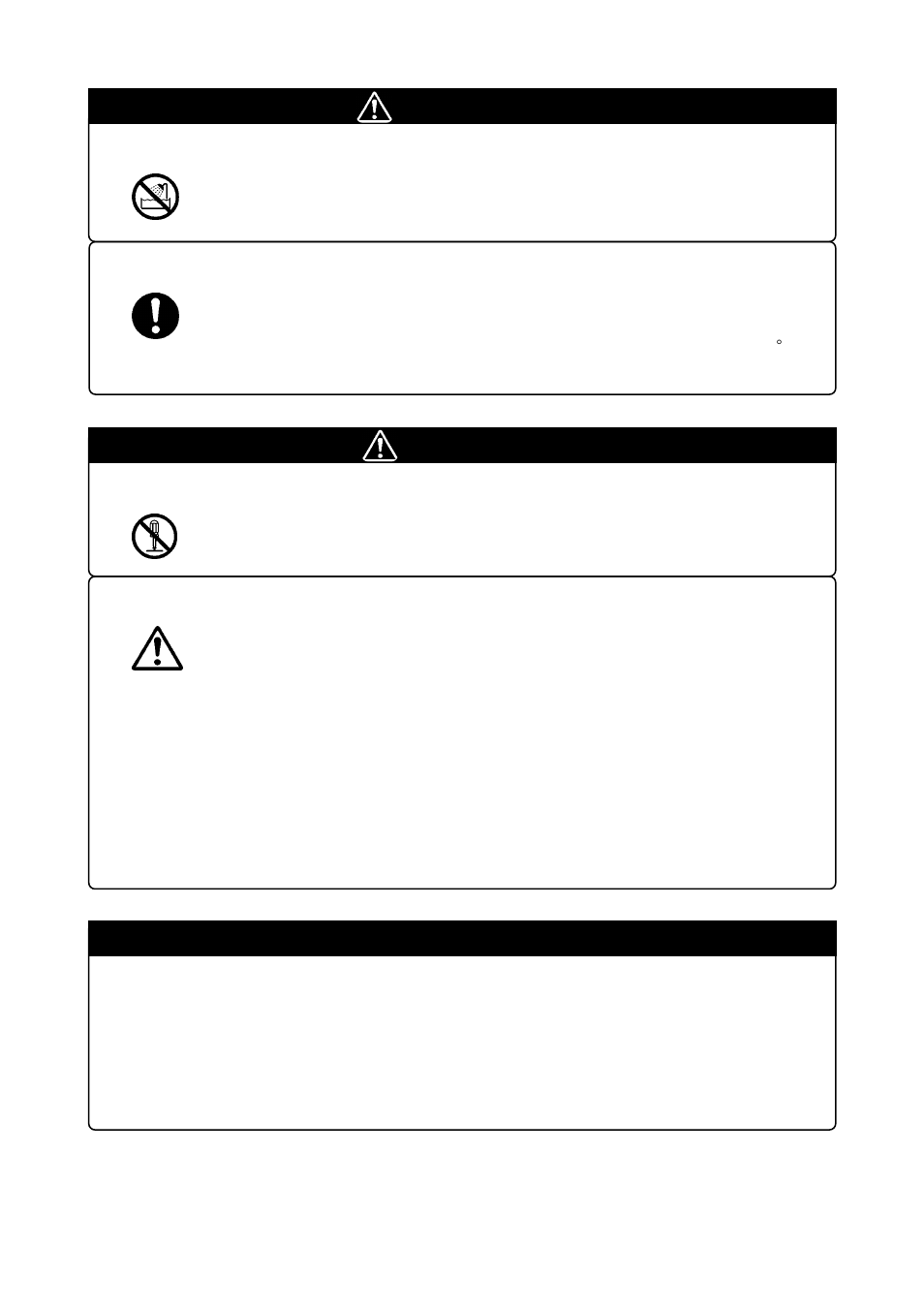 Important, Warning, Caution | Warning for installation, Warnings for use environment, Caution to be taken for modifying this product, Cautions to be taken for this product | Renesas Emulation Pod M30620T2-RPD-E User Manual | Page 11 / 80