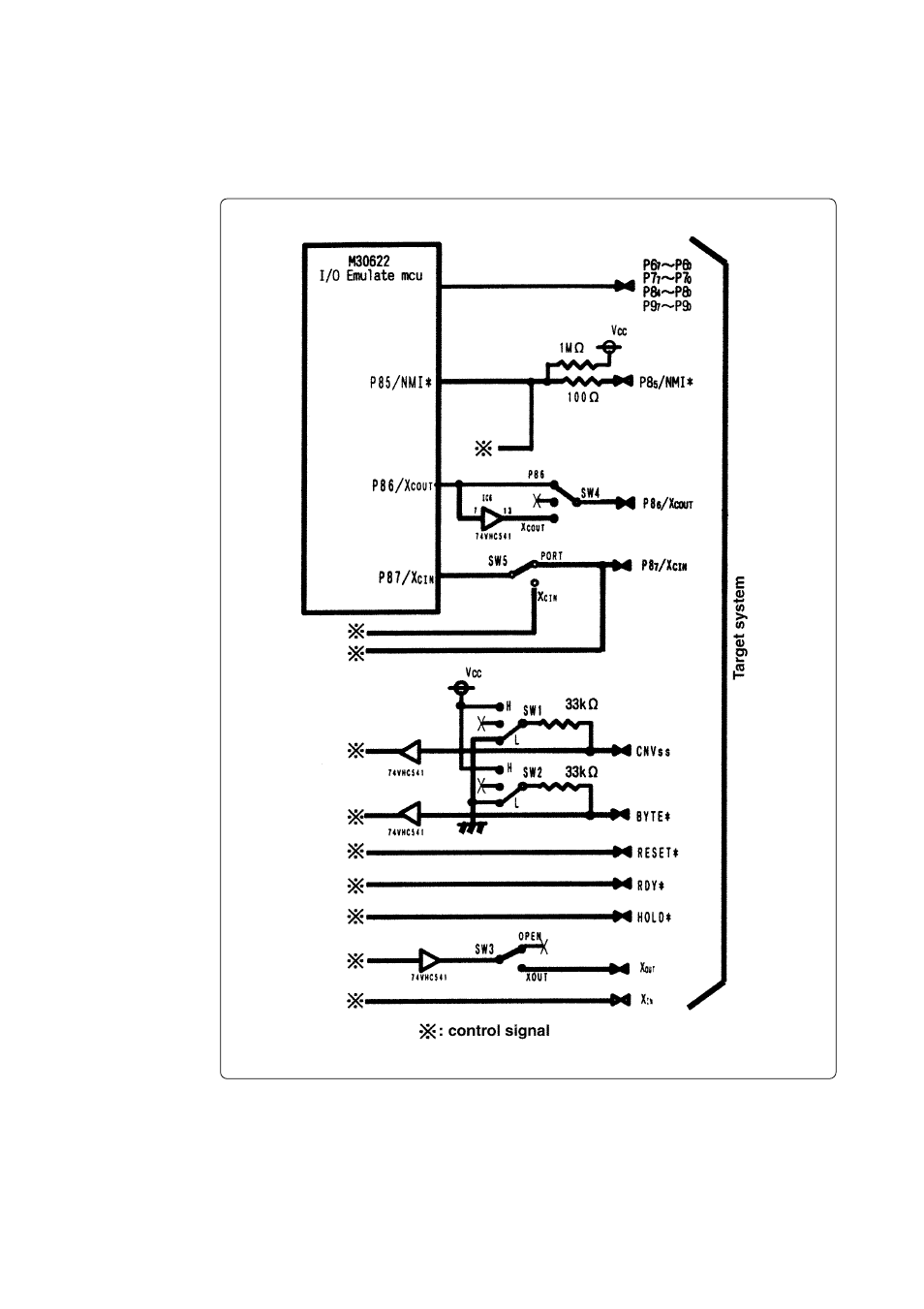 5 connection diagram | Renesas Emulation Pod M30620T2-RPD-E User Manual | Page 64 / 80