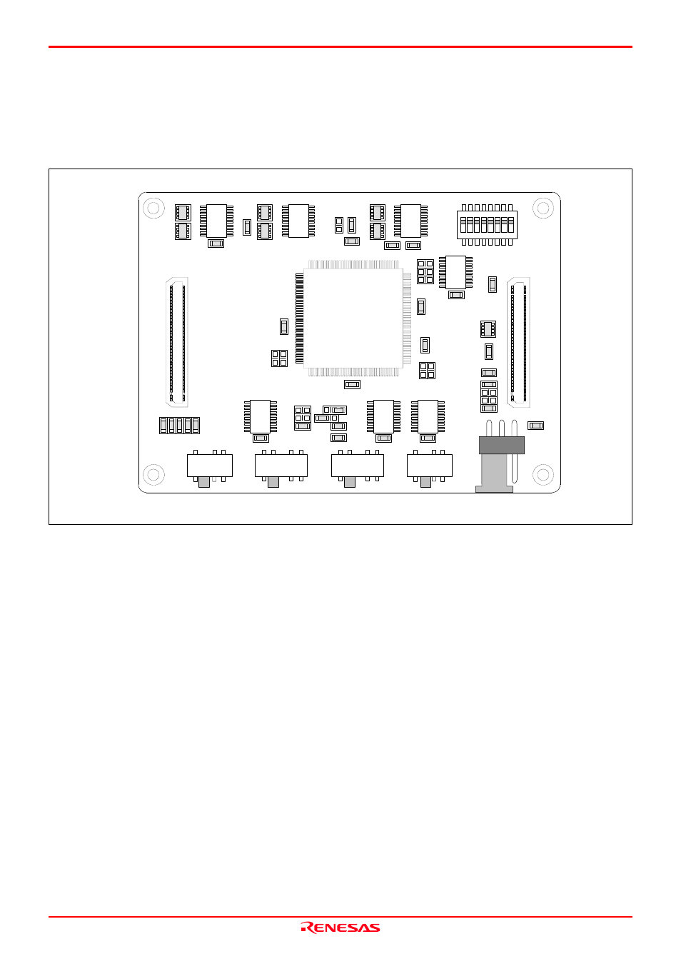 10 setting switches, 1 setting switches of emulation probe, Ren esas | Renesas Emulation Probe M30850T2-EPB User Manual | Page 36 / 98