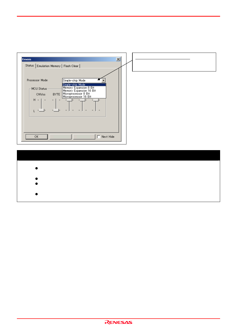 Important | Renesas Emulation Probe M30850T2-EPB User Manual | Page 53 / 98