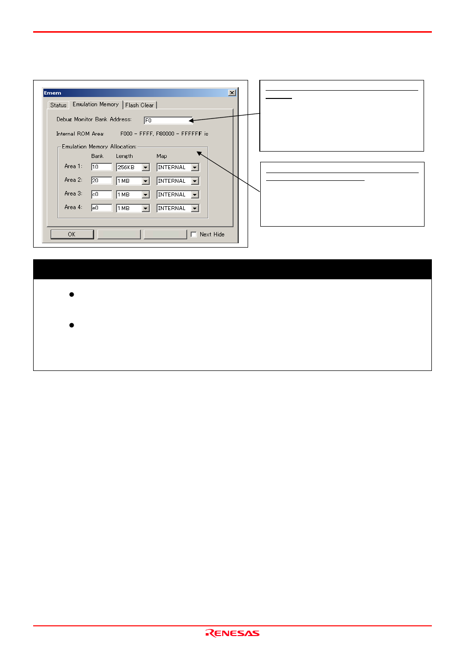 Important | Renesas Emulation Probe M30850T2-EPB User Manual | Page 55 / 98