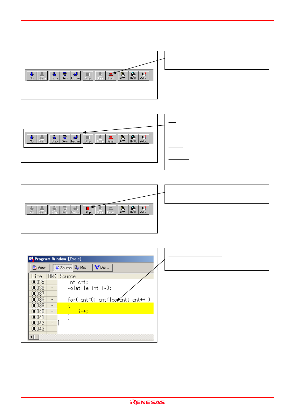 Renesas Emulation Probe M30850T2-EPB User Manual | Page 59 / 98