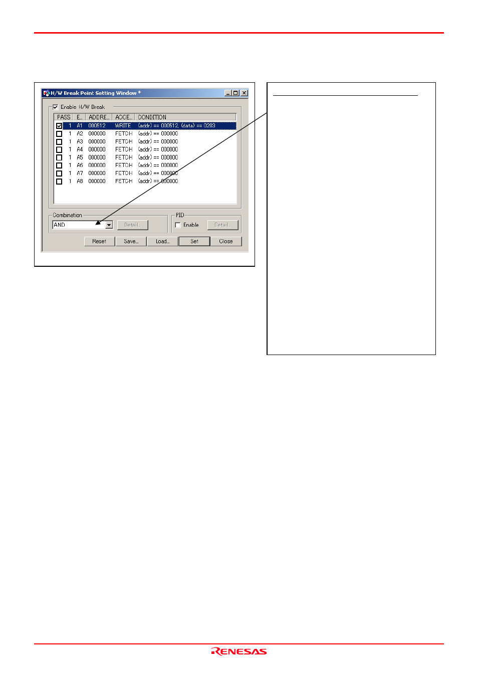 Renesas Emulation Probe M30850T2-EPB User Manual | Page 66 / 98