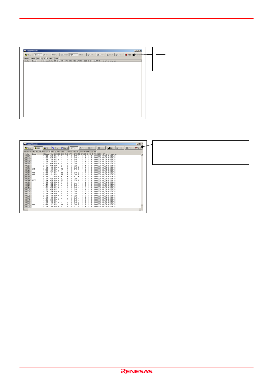 Renesas Emulation Probe M30850T2-EPB User Manual | Page 69 / 98