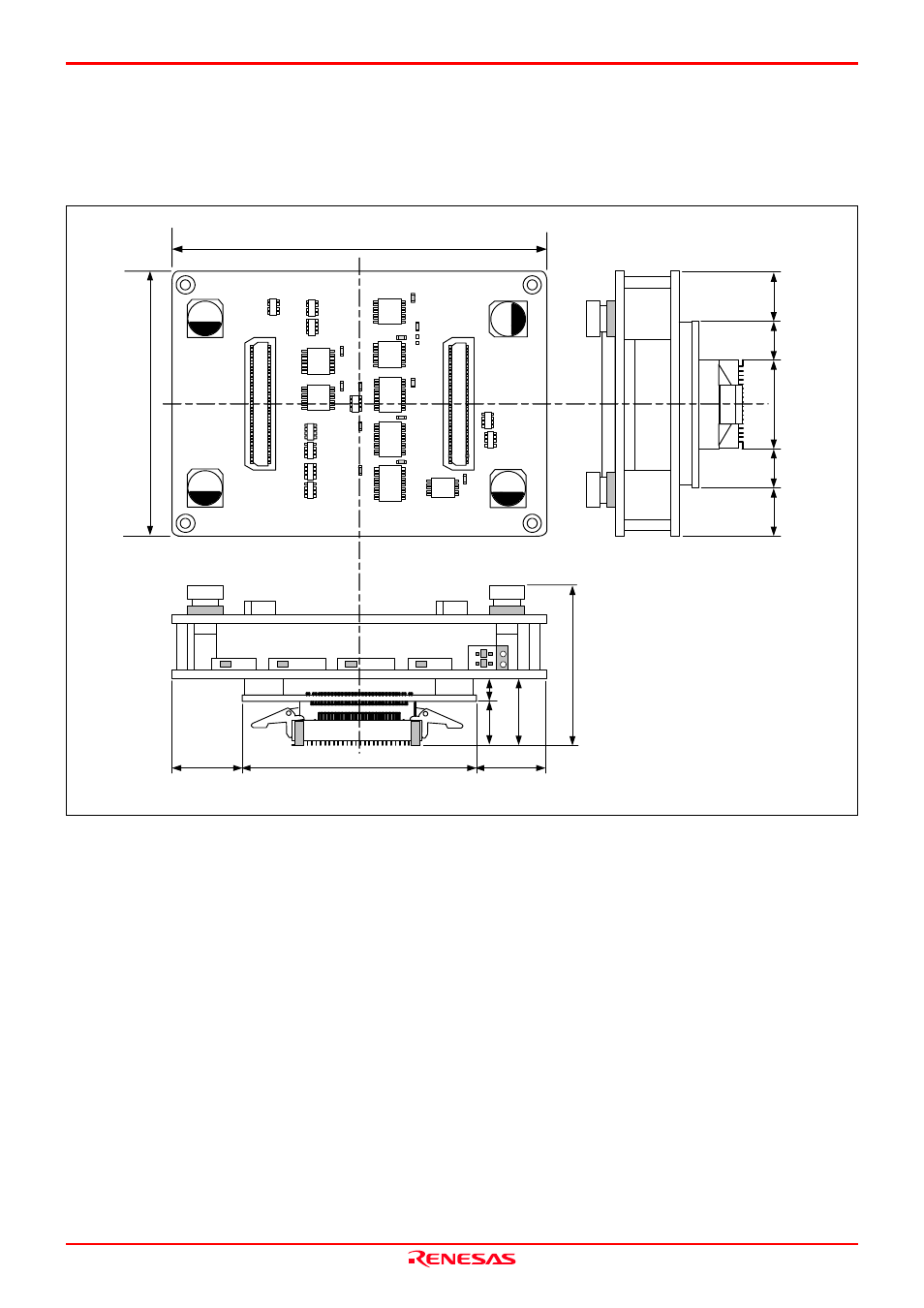 4 external dimensions, 1 external dimensions of the emulation probe | Renesas Emulation Probe M30850T2-EPB User Manual | Page 81 / 98