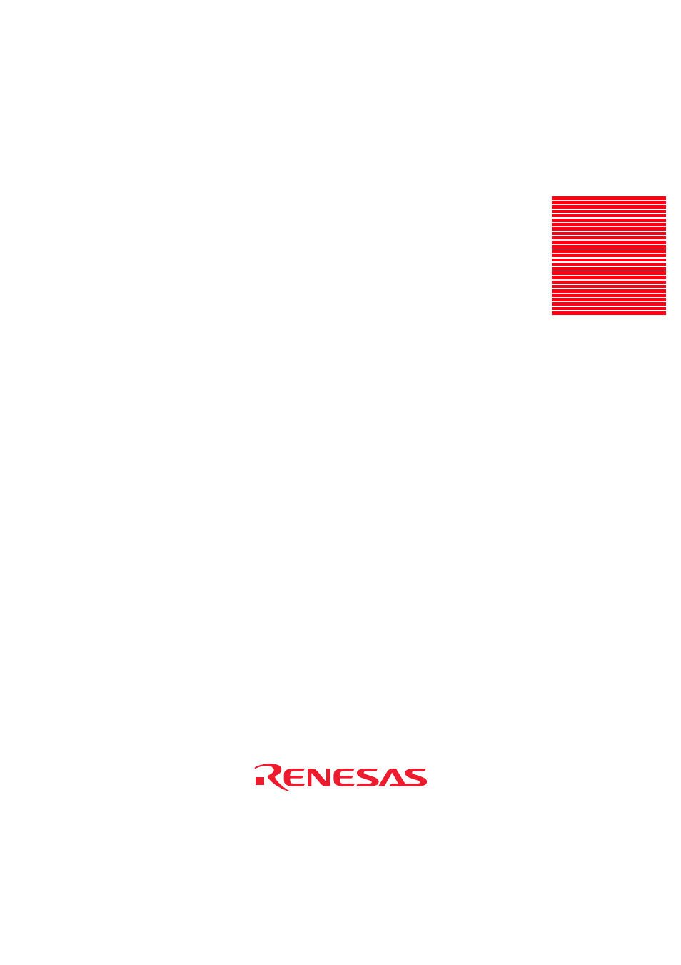 Usb flash writer user's manual | Renesas M16C FAMILY User Manual | Page 103 / 103