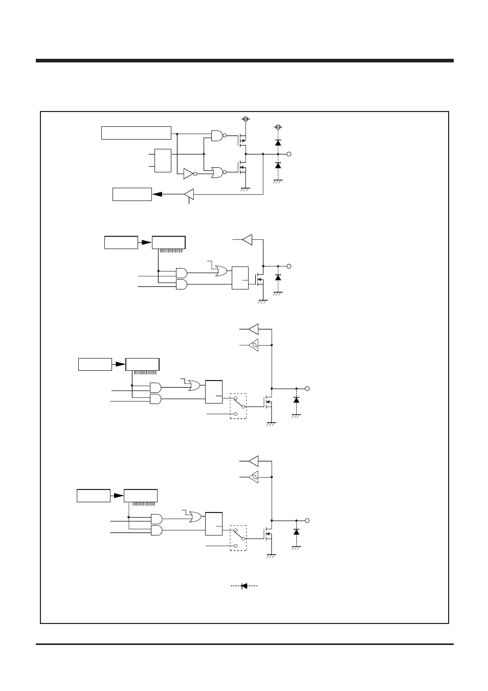 Hardware, Pin description, Port block diagrams (continued) | Renesas 4514 User Manual | Page 28 / 210