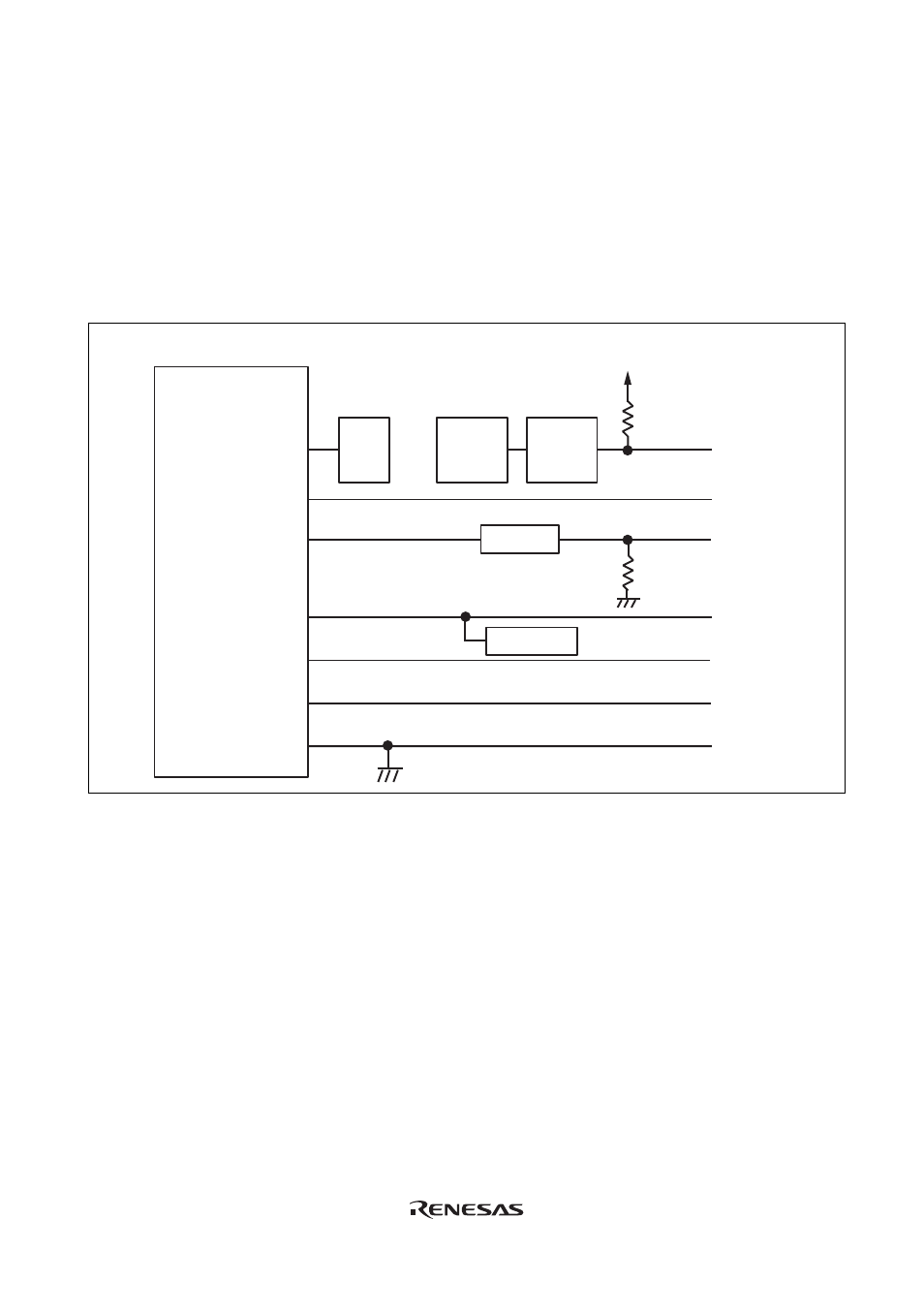 Section 3 user system interface circuits | Renesas H8SX/1653 User Manual | Page 26 / 36