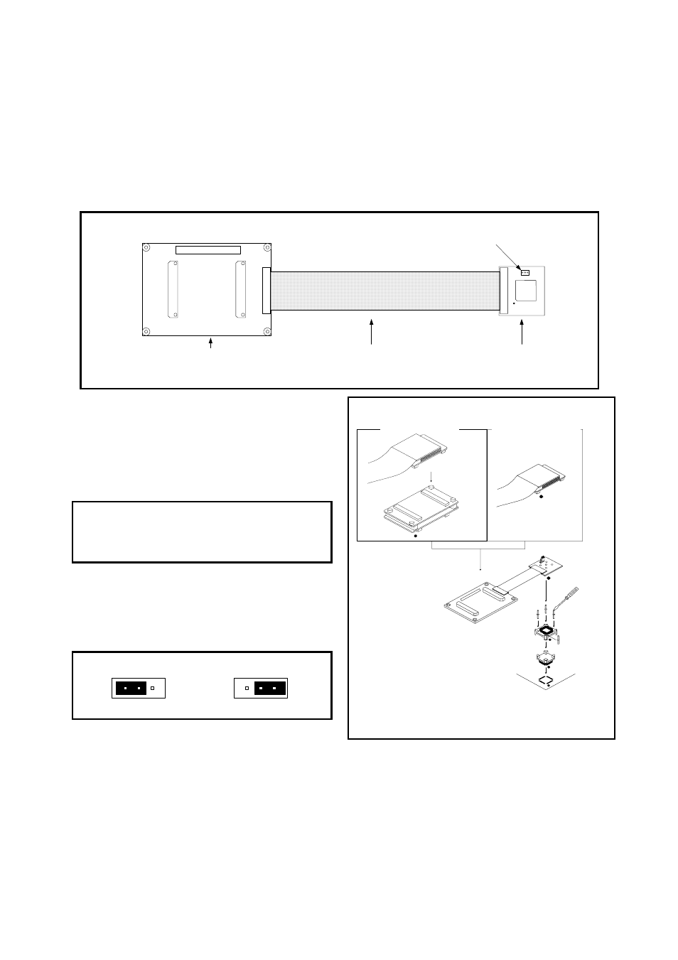 Hardware configuration of the m30262t-ptc, Connection procedure, Switch settings | Connection procedure (see figure 4), When you use no. 36 pin (port p1, Ma de in ja pa n | Renesas M30262T-PTC User Manual | Page 3 / 4