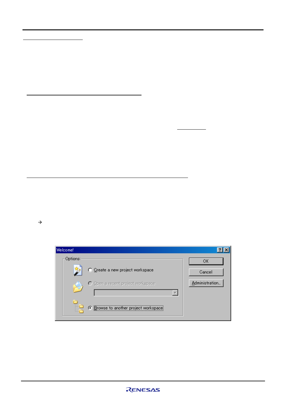 1 running the software, 1 preparing for downloading the sample software, 1 running the software -2 | 1 preparing for downloading the sample software -2 | Renesas M3A-HS71 User Manual | Page 46 / 82