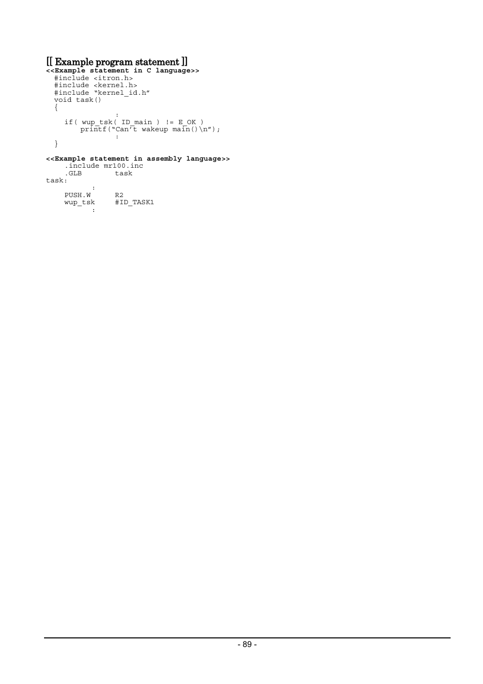 Renesas Emulator System M3T-MR100 User Manual | Page 105 / 306