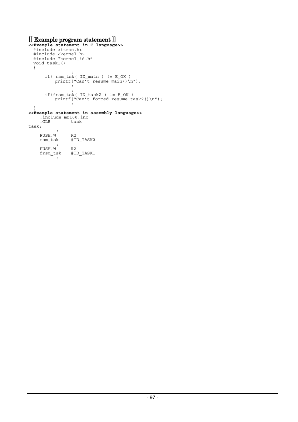 Renesas Emulator System M3T-MR100 User Manual | Page 113 / 306