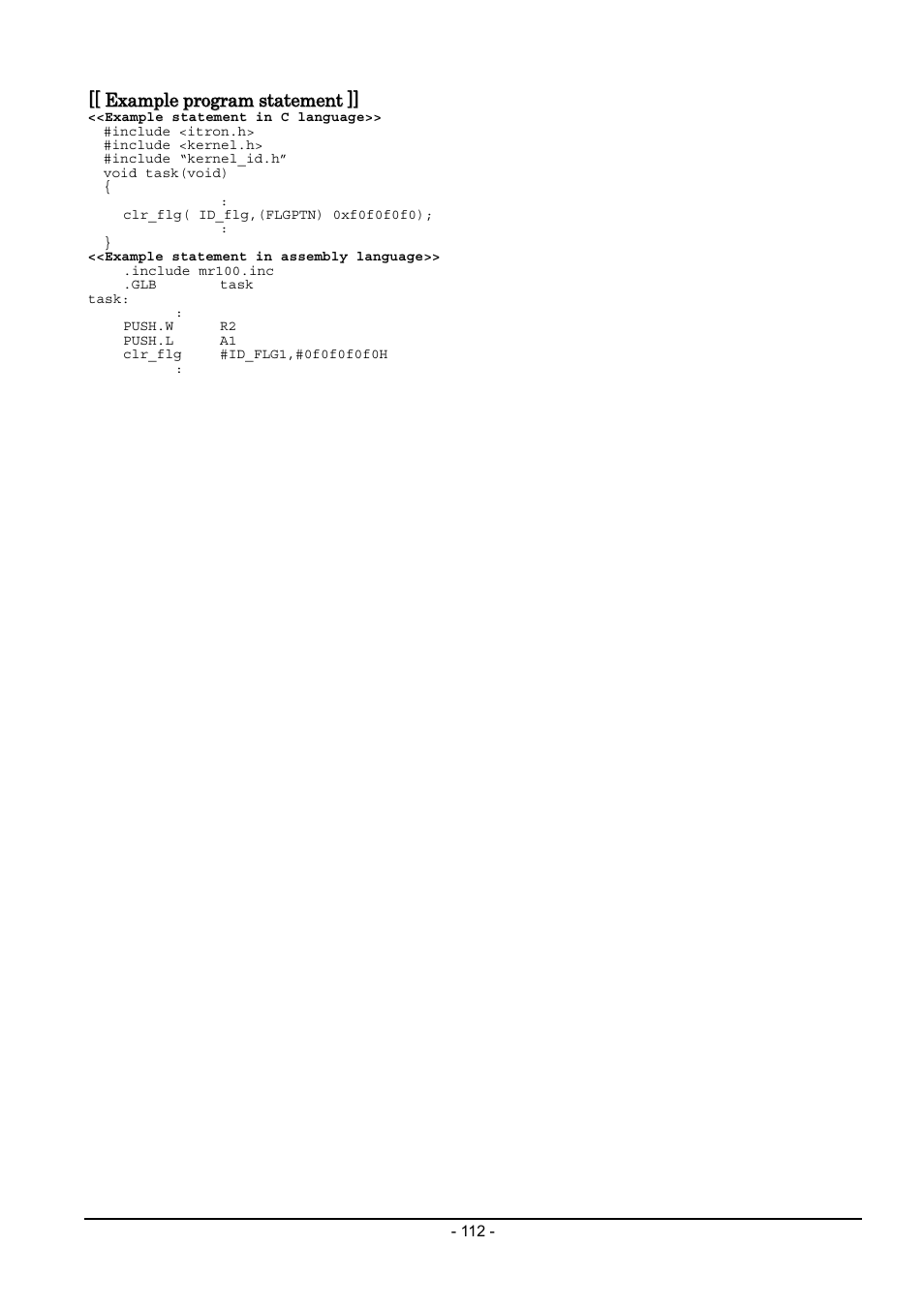 Renesas Emulator System M3T-MR100 User Manual | Page 128 / 306