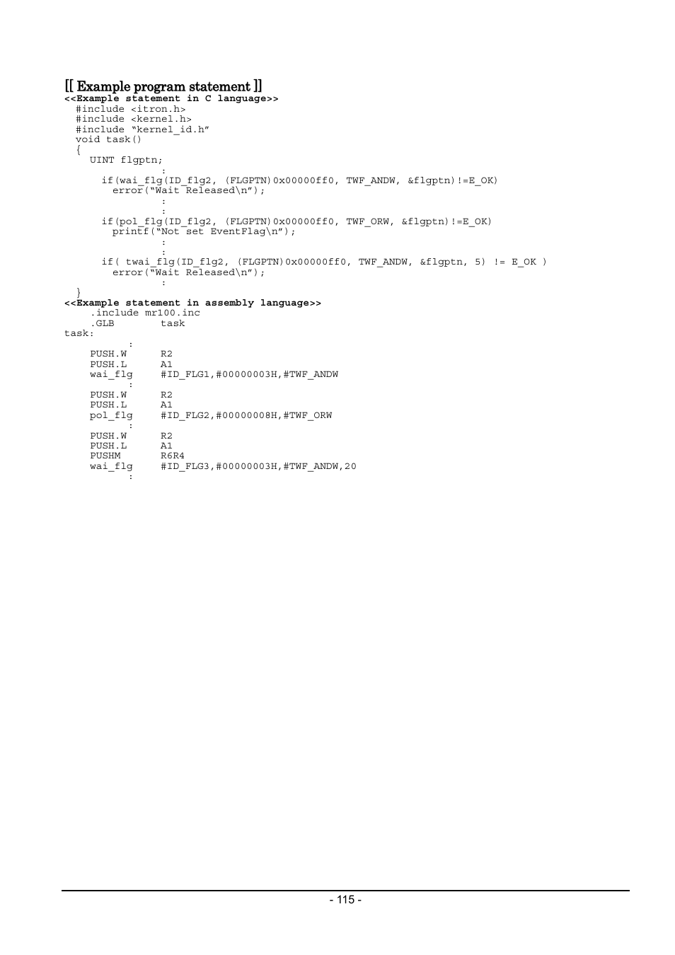 Renesas Emulator System M3T-MR100 User Manual | Page 131 / 306