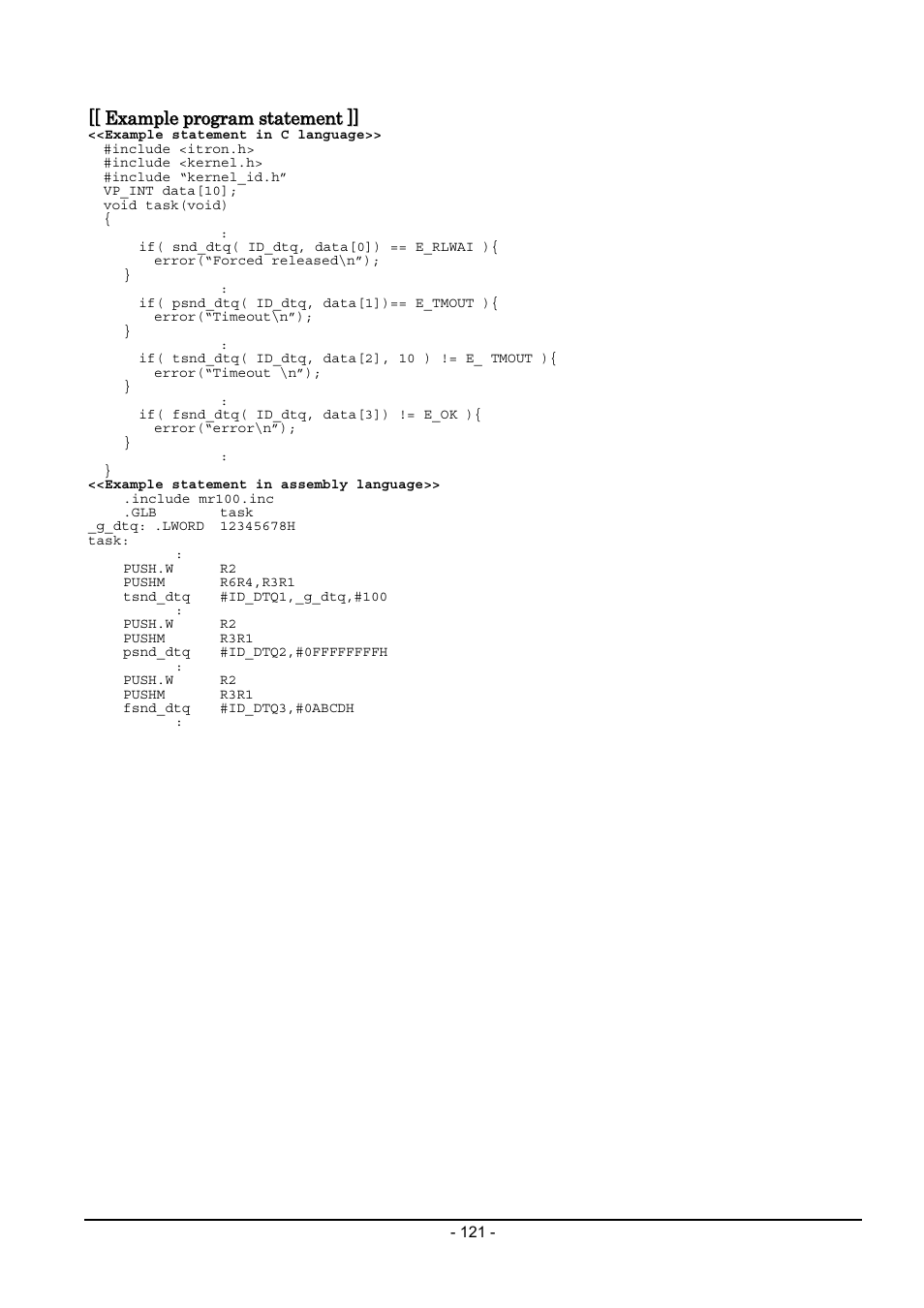 Renesas Emulator System M3T-MR100 User Manual | Page 137 / 306