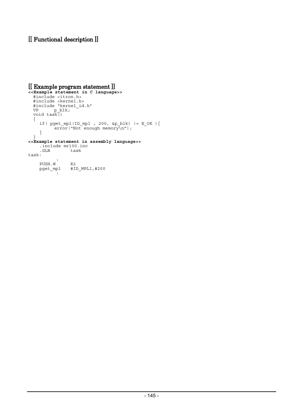 Renesas Emulator System M3T-MR100 User Manual | Page 161 / 306