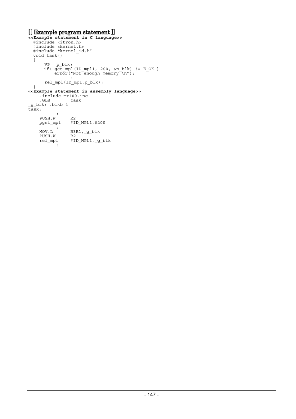 Renesas Emulator System M3T-MR100 User Manual | Page 163 / 306