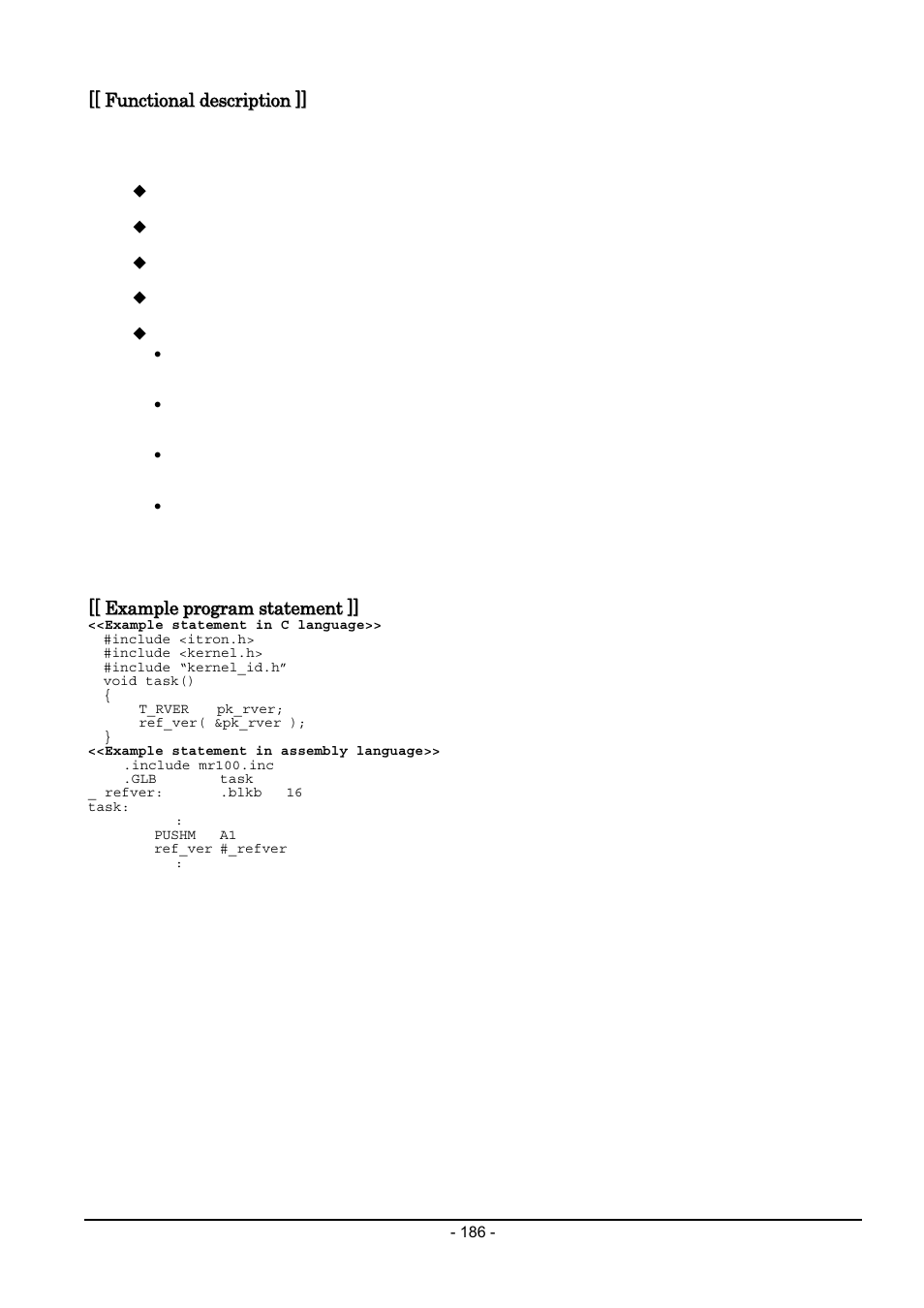 Renesas Emulator System M3T-MR100 User Manual | Page 202 / 306