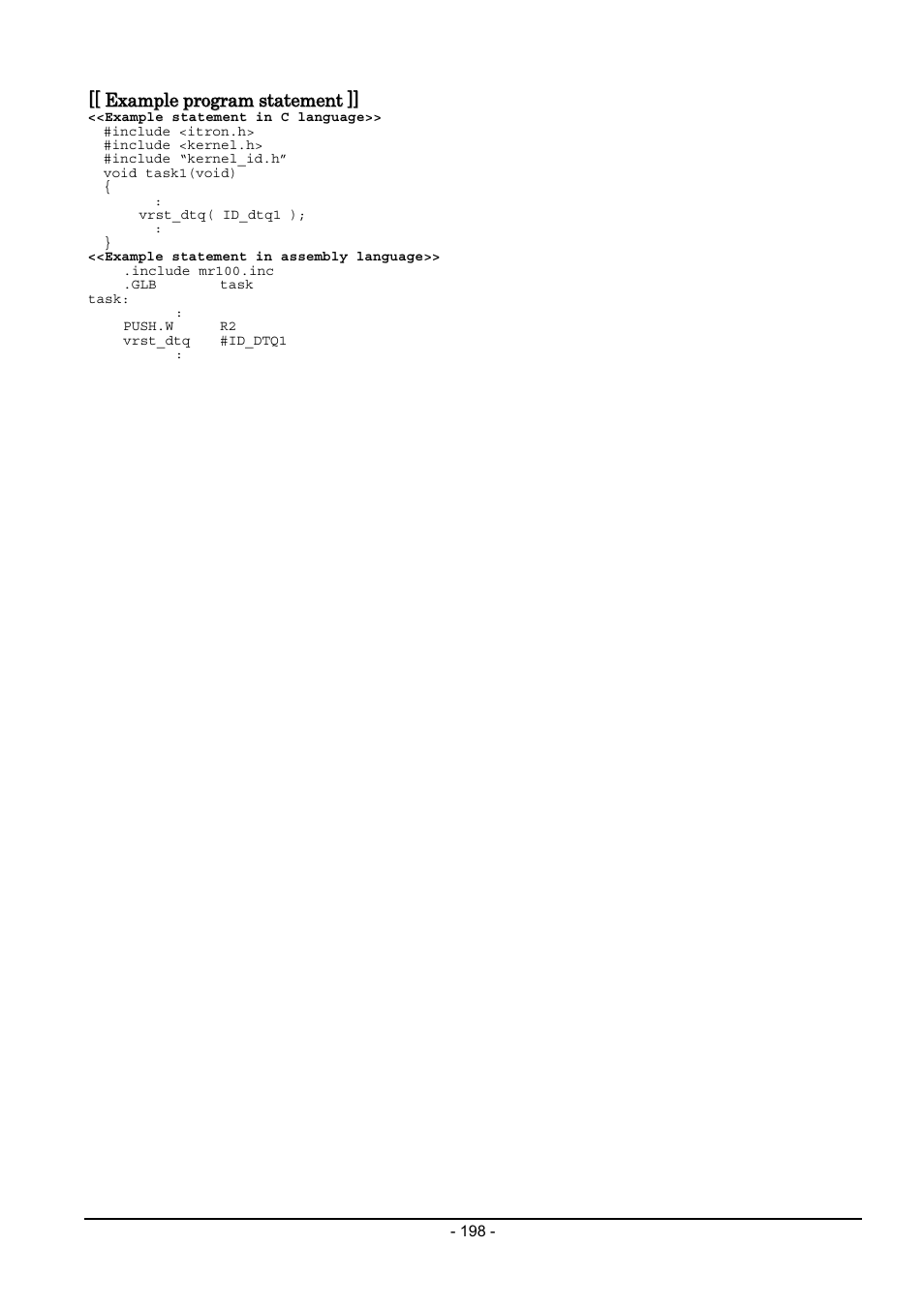 Renesas Emulator System M3T-MR100 User Manual | Page 214 / 306