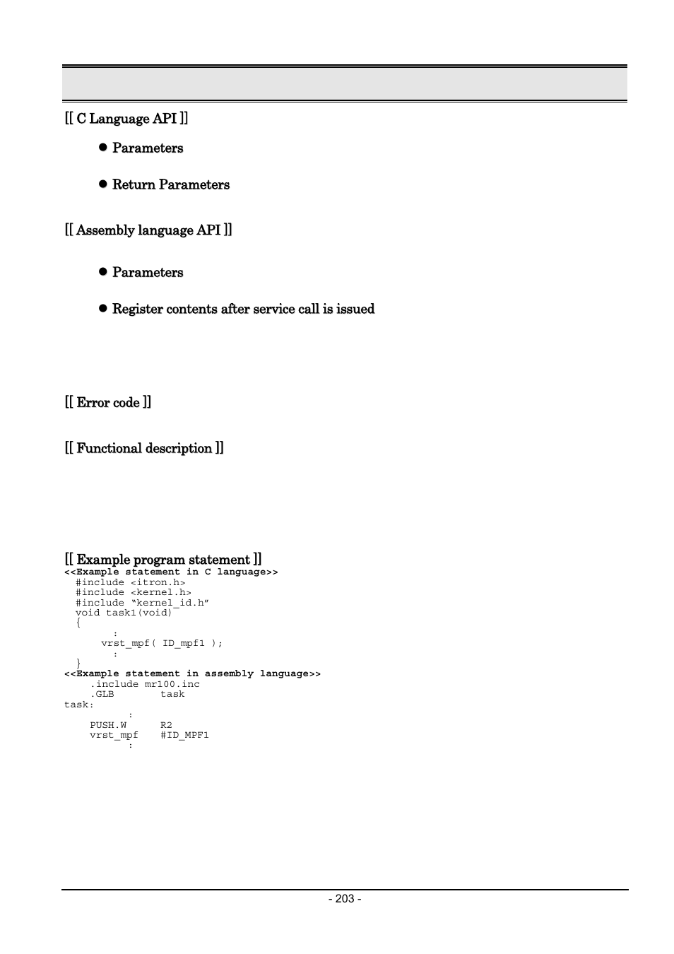 Renesas Emulator System M3T-MR100 User Manual | Page 219 / 306