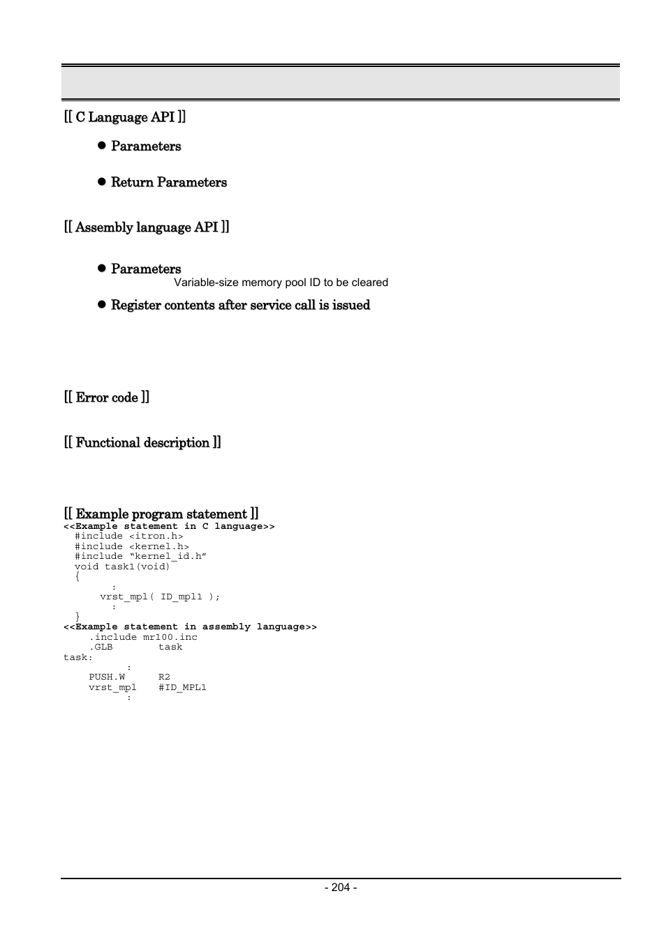 Renesas Emulator System M3T-MR100 User Manual | Page 220 / 306