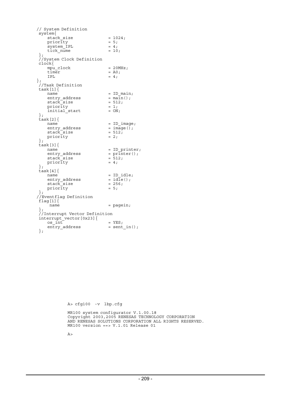 3 configurator execution, 4 system generation | Renesas Emulator System M3T-MR100 User Manual | Page 225 / 306