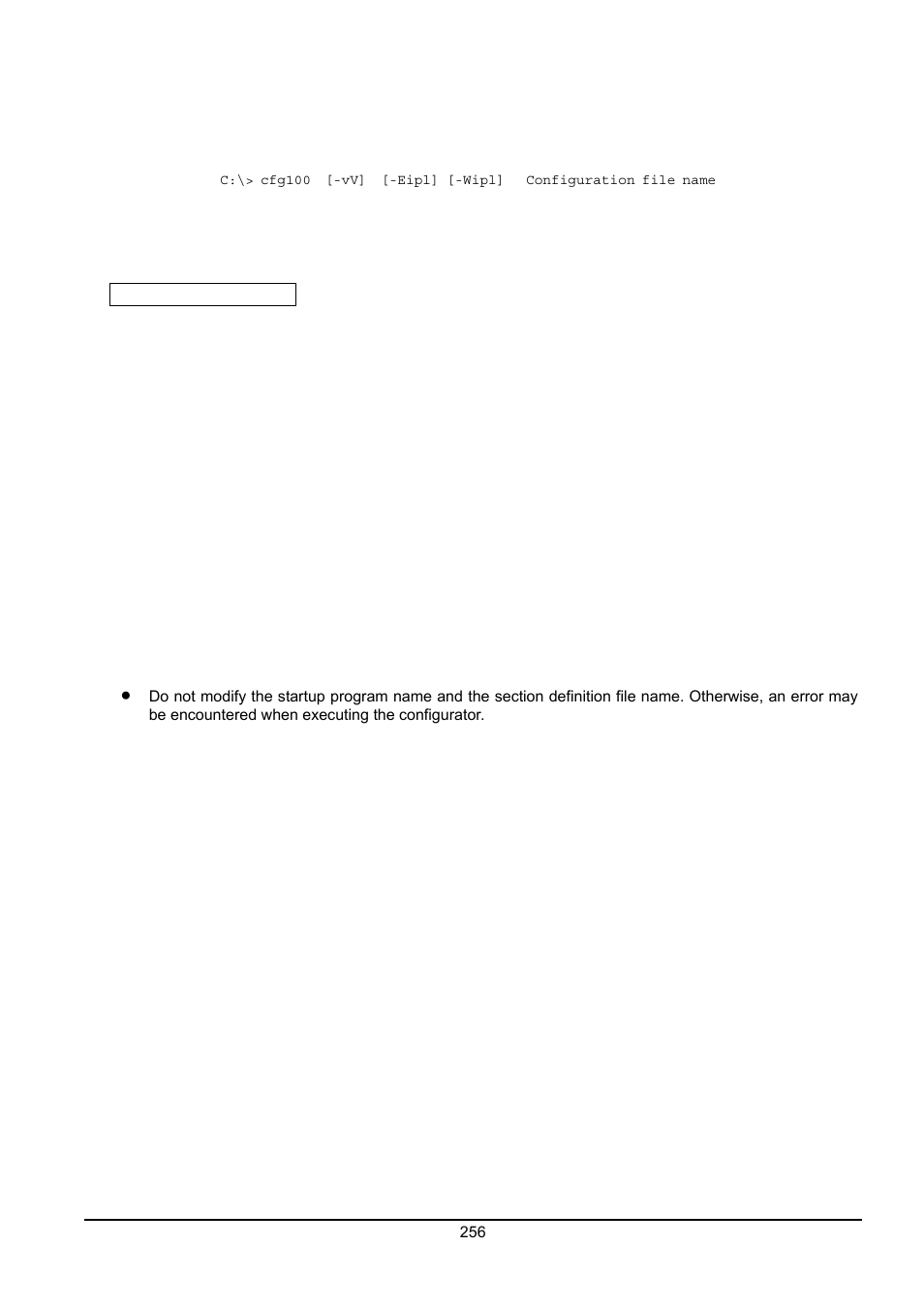 3 configurator start procedure, 4 precautions on executing configurator | Renesas Emulator System M3T-MR100 User Manual | Page 272 / 306
