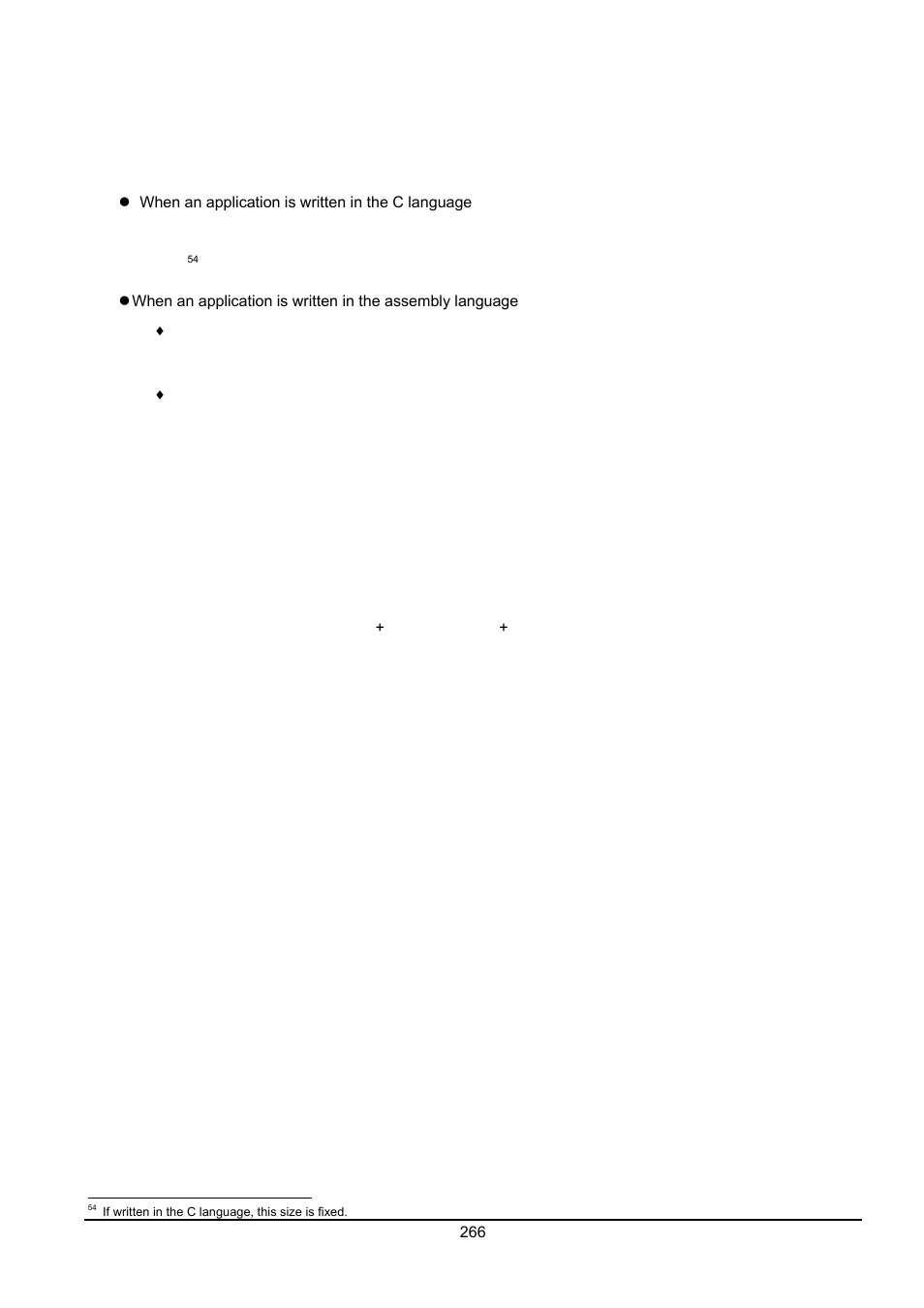 1 user stack calculation method | Renesas Emulator System M3T-MR100 User Manual | Page 282 / 306