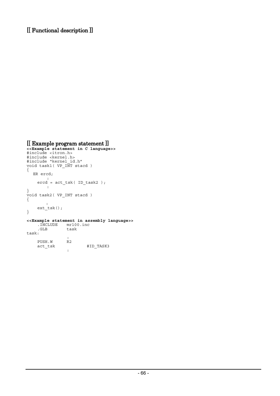 Renesas Emulator System M3T-MR100 User Manual | Page 82 / 306