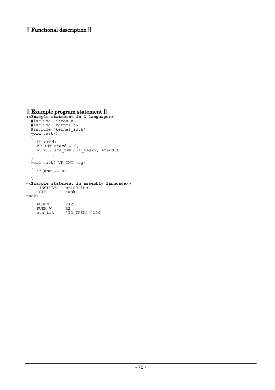 Renesas Emulator System M3T-MR100 User Manual | Page 86 / 306