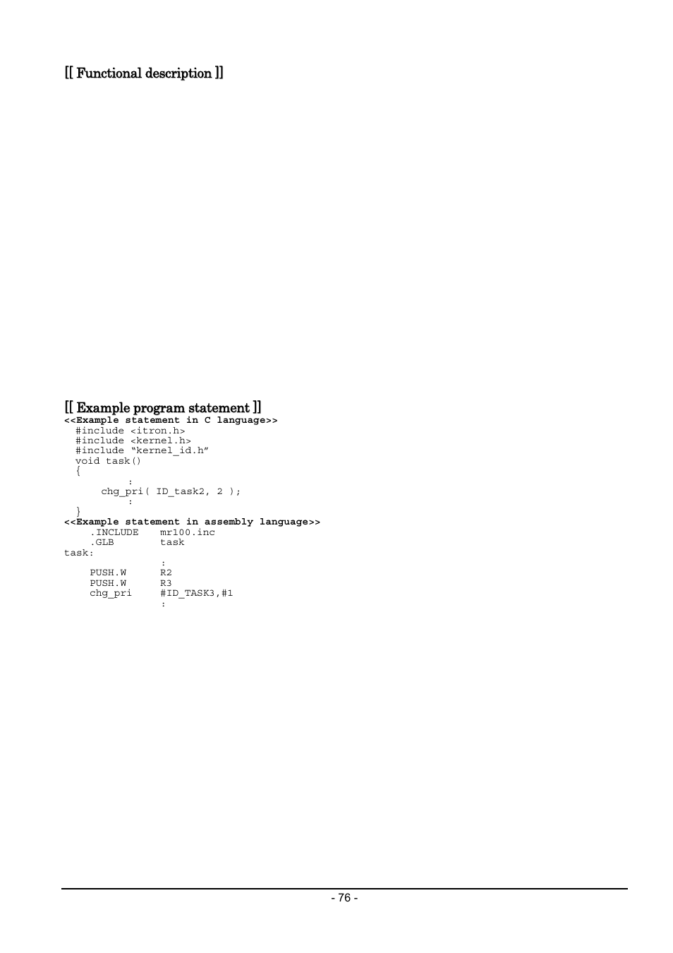 Renesas Emulator System M3T-MR100 User Manual | Page 92 / 306