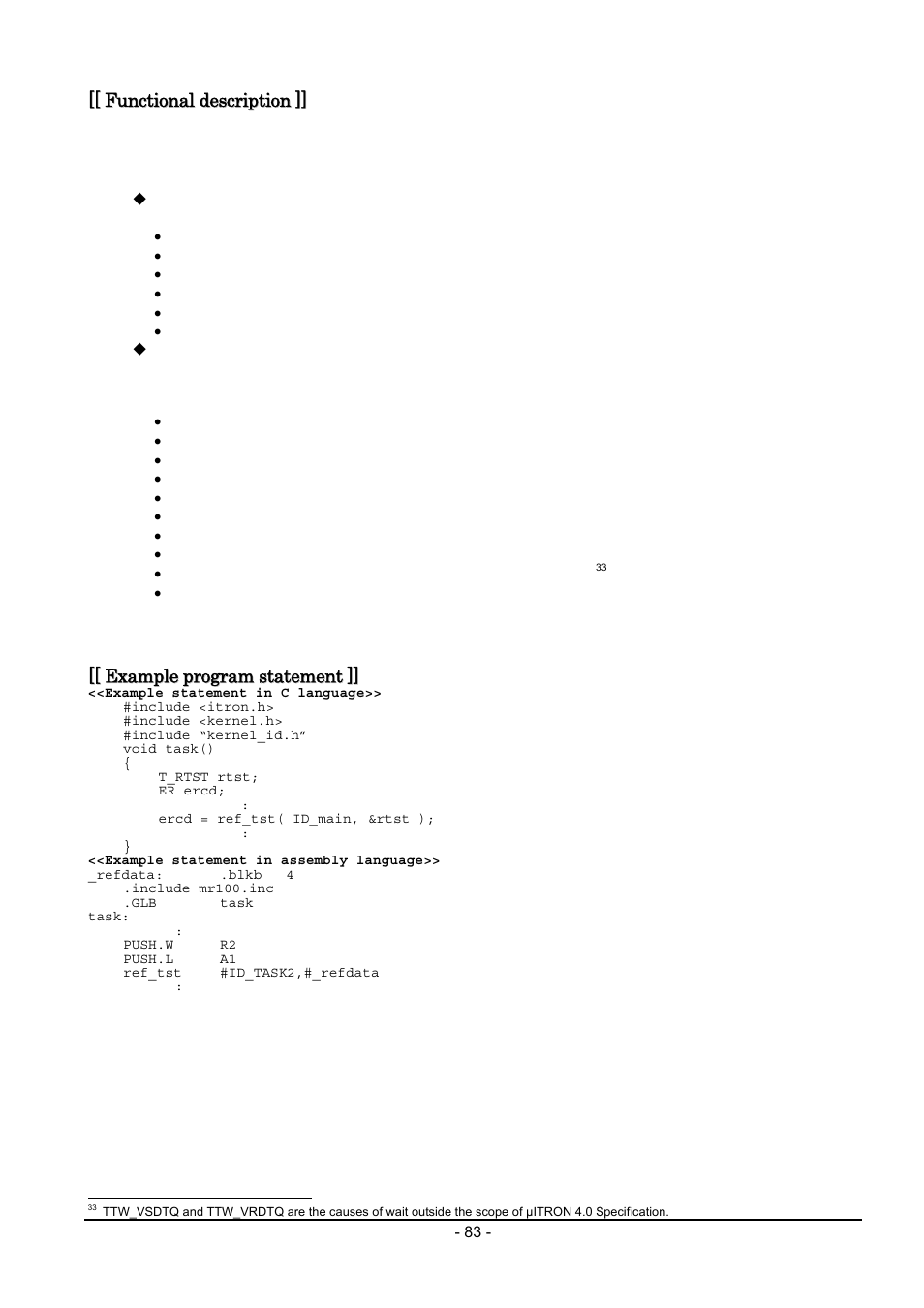 Renesas Emulator System M3T-MR100 User Manual | Page 99 / 306