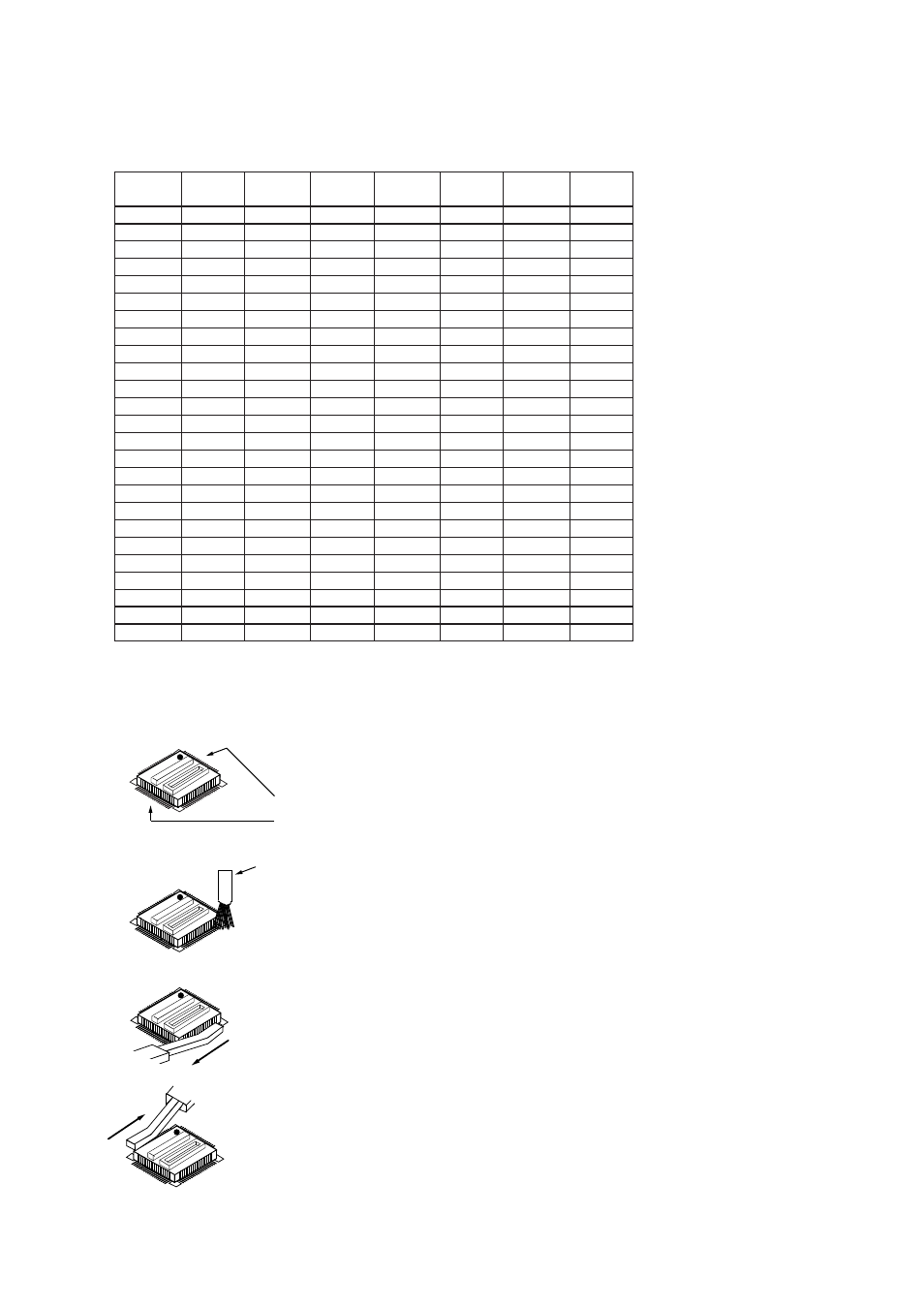 Correspondence of connectors j1 and j2, Recommended procedure for soldering m3t-direct80s | Renesas Direct Dummy IC M3T-DIRECT80S User Manual | Page 6 / 6