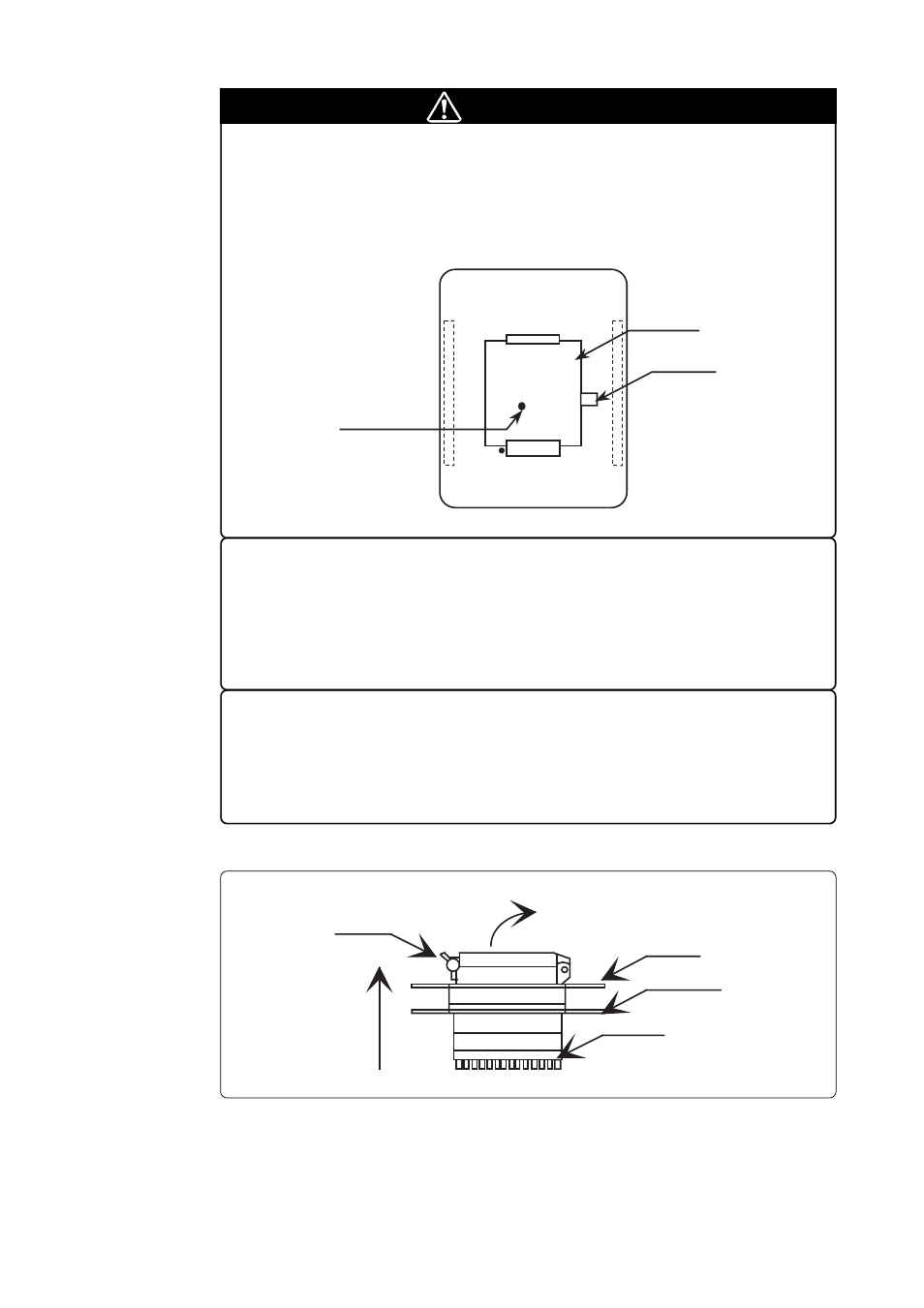 Caution, Caution to be taken for sop version ic socket, Caution to be taken for handling an mcu | Renesas PCA4738H-100A User Manual | Page 15 / 26